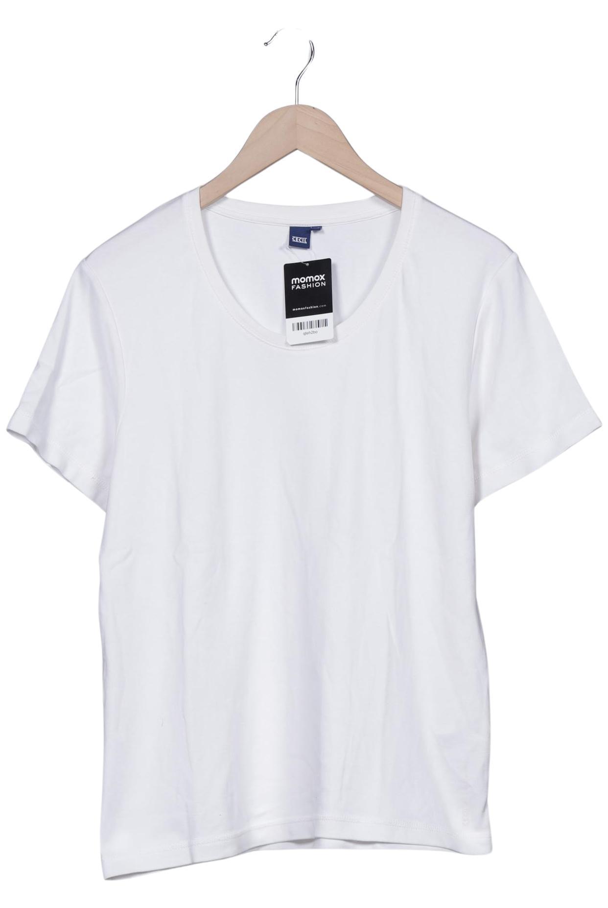 

Cecil Damen T-Shirt, weiß, Gr. 46