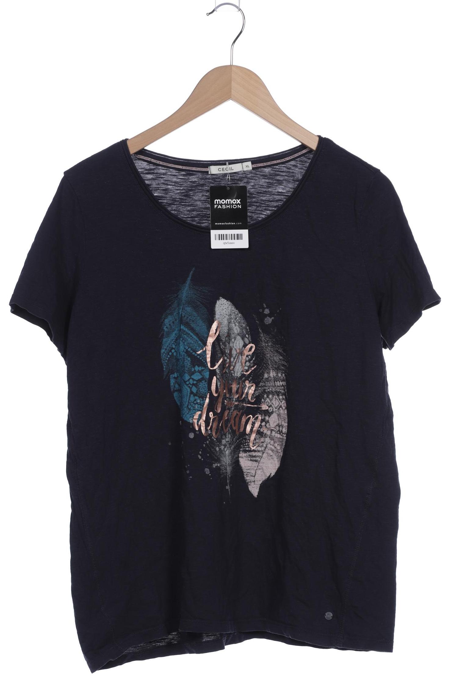 

Cecil Damen T-Shirt, marineblau, Gr. 44