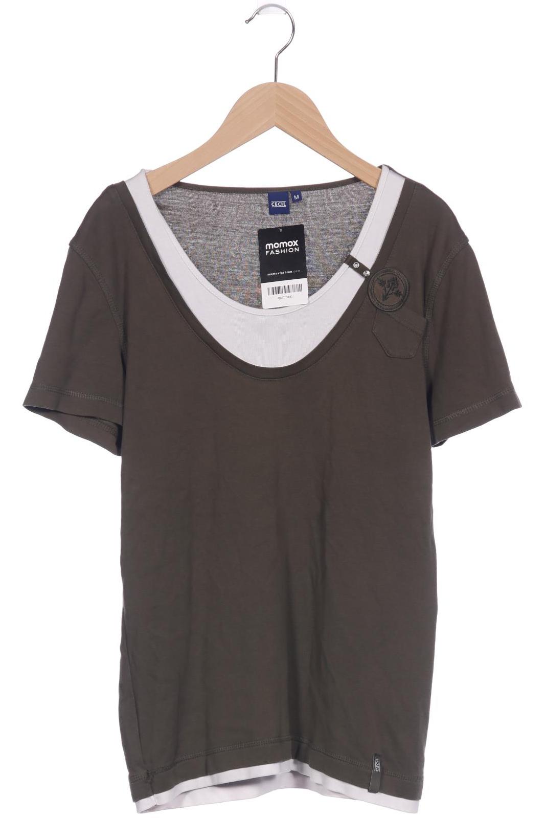 

Cecil Damen T-Shirt, grün, Gr. 38