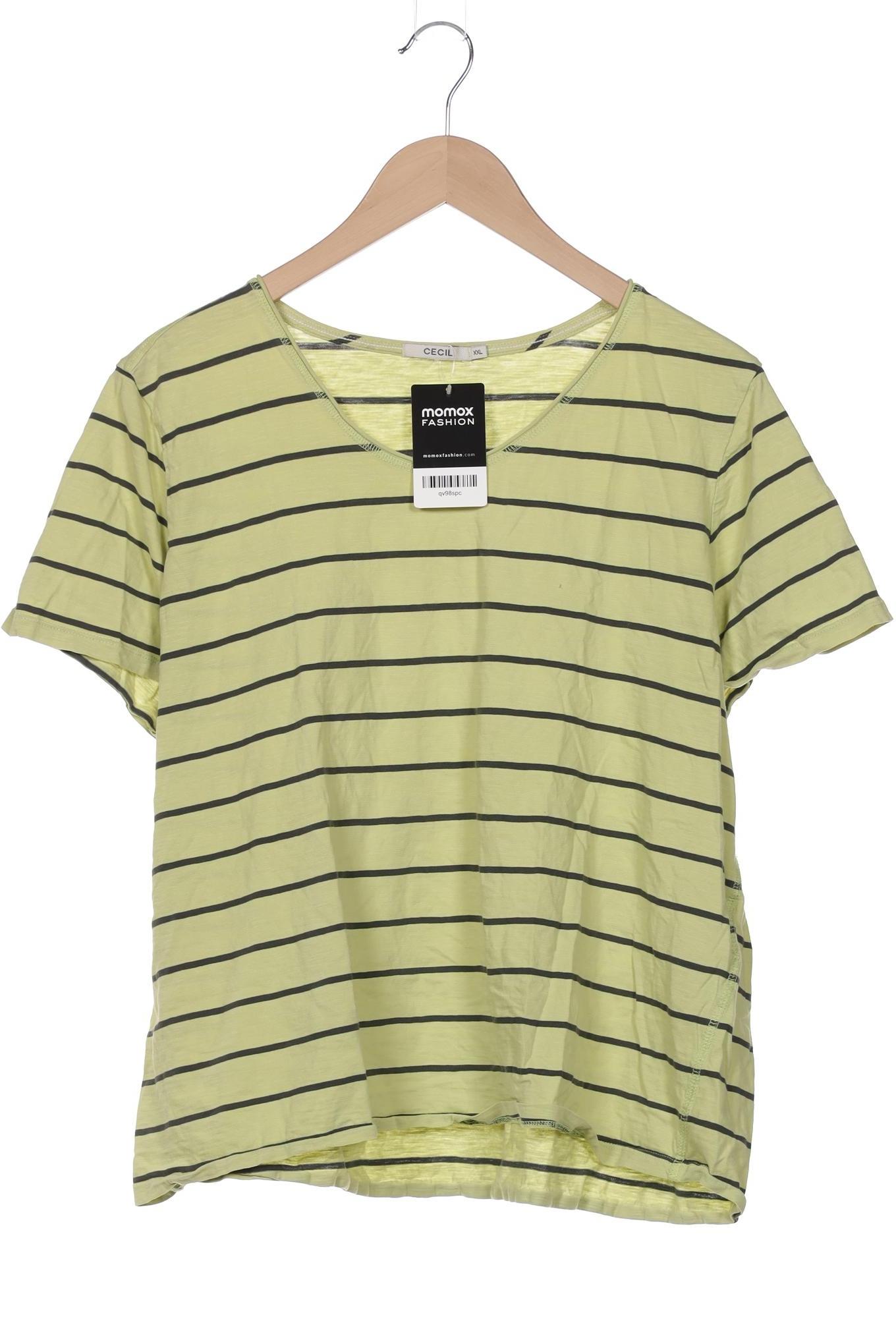 

Cecil Damen T-Shirt, hellgrün, Gr. 46