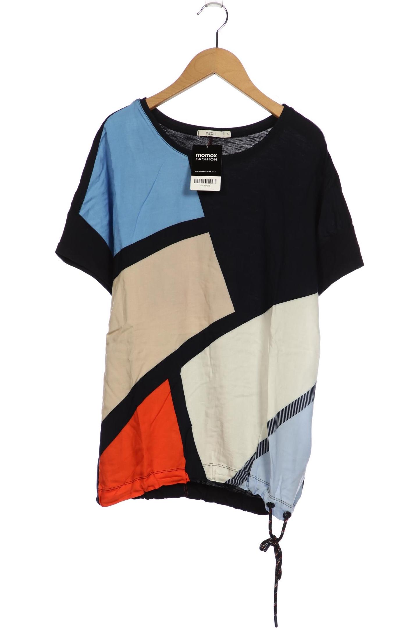 

Cecil Damen T-Shirt, mehrfarbig, Gr. 36