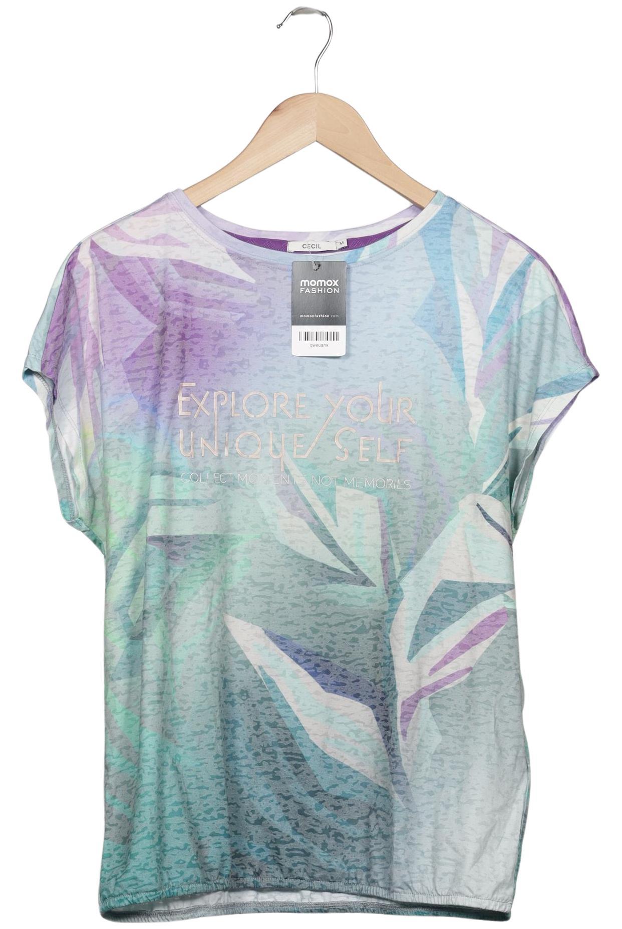 

Cecil Damen T-Shirt, mehrfarbig, Gr. 38