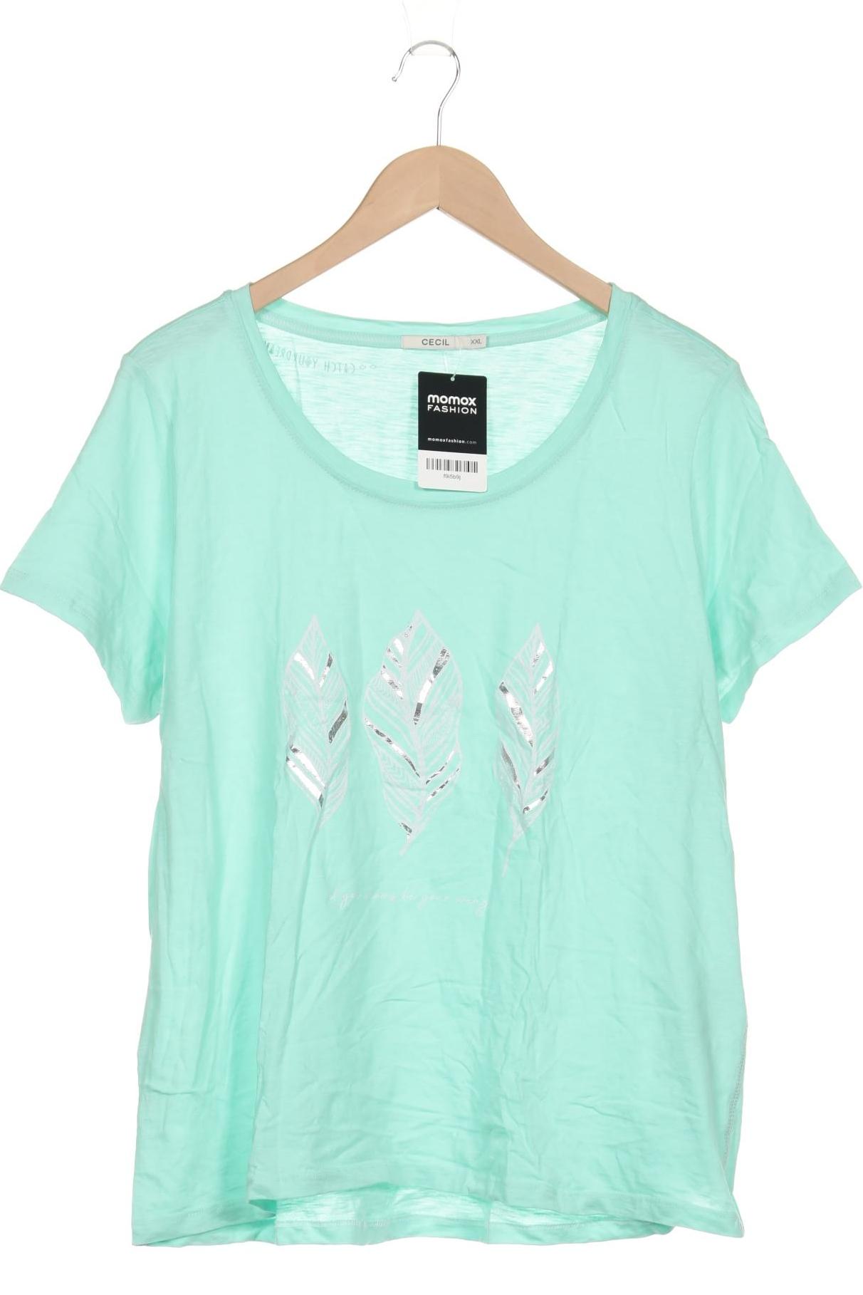 

Cecil Damen T-Shirt, grün, Gr. 46