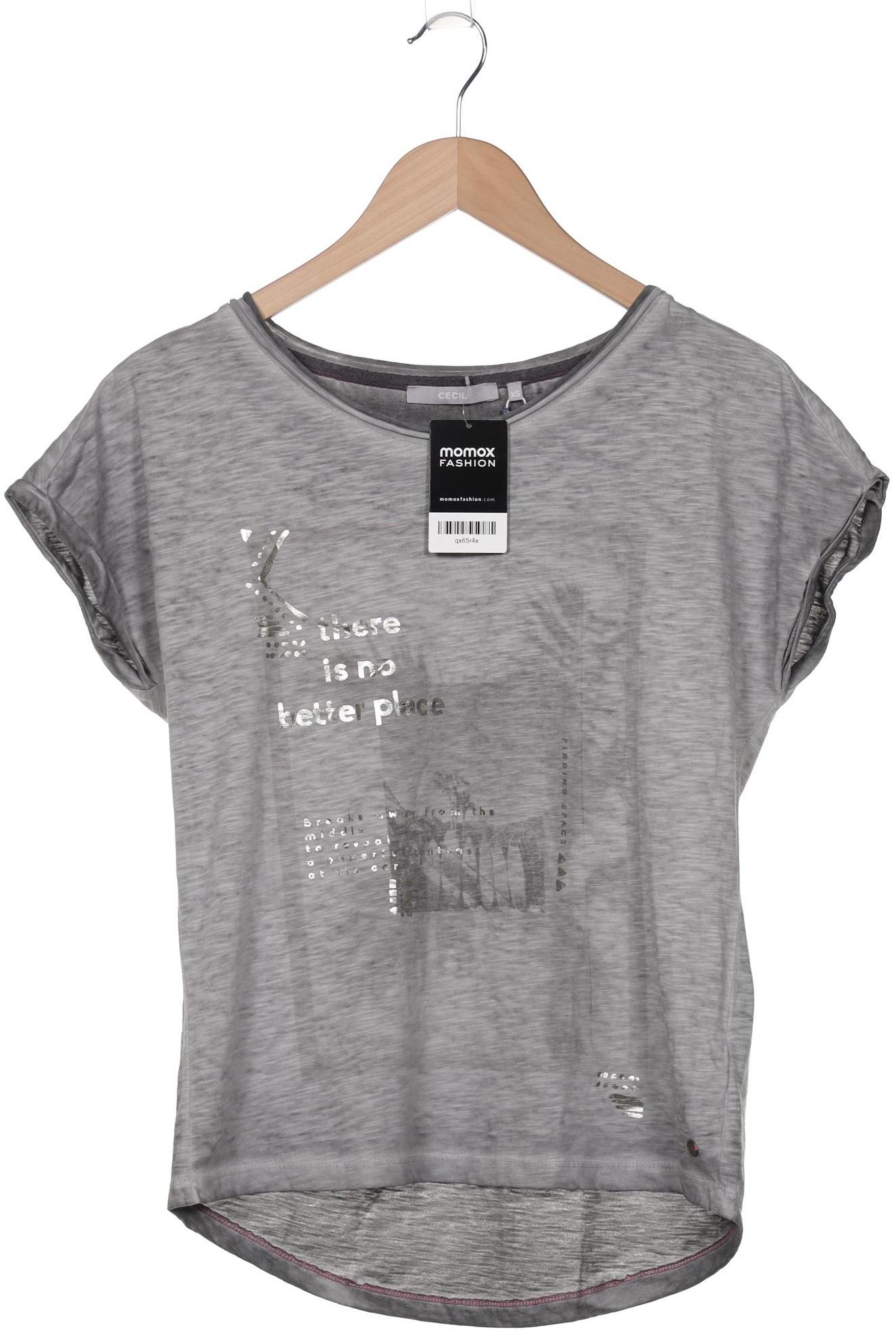 

CECIL Damen T-Shirt, grau