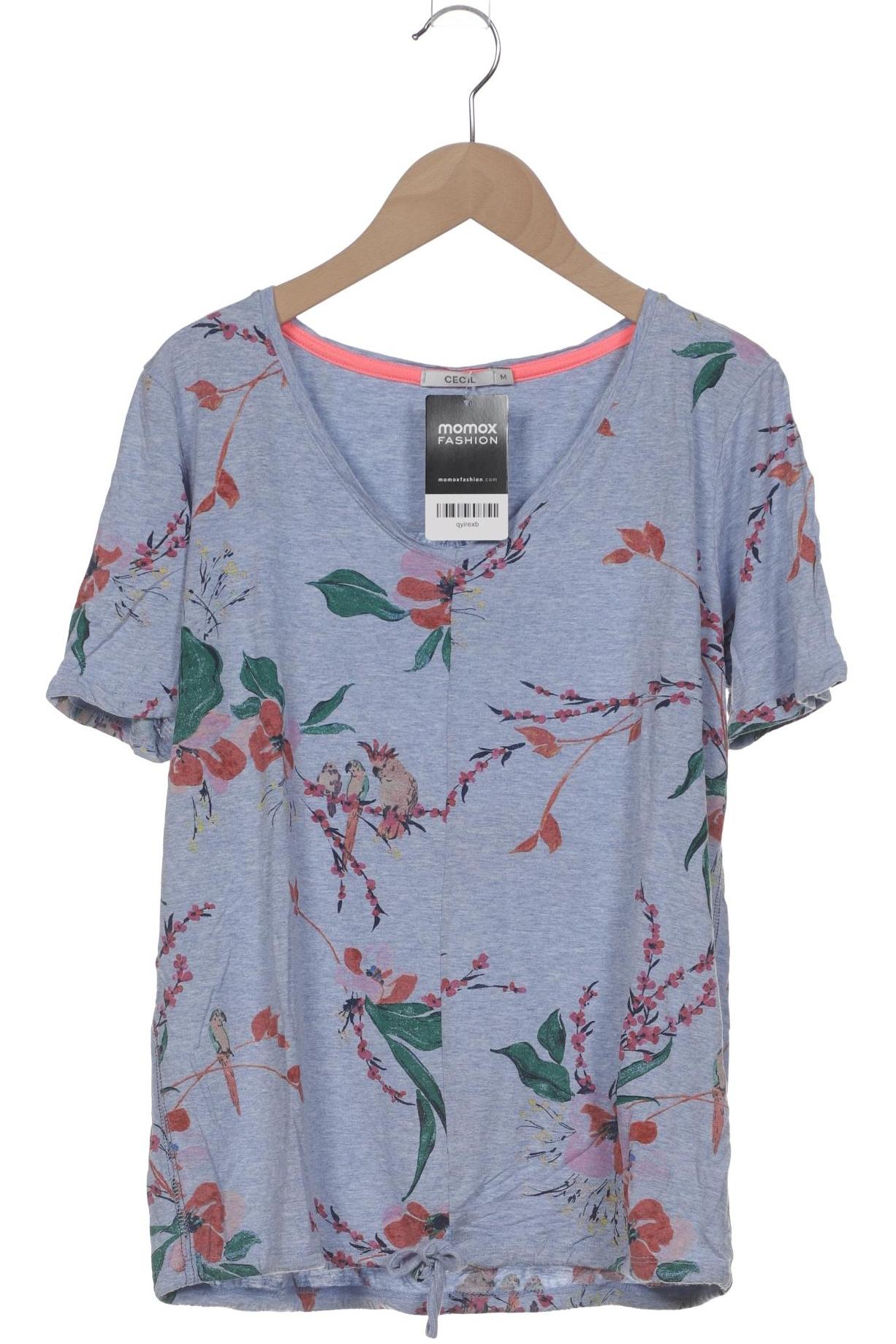 

Cecil Damen T-Shirt, blau, Gr. 38