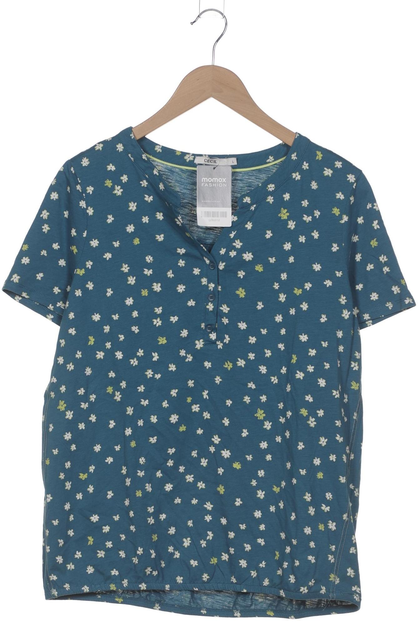 

Cecil Damen T-Shirt, türkis, Gr. 42
