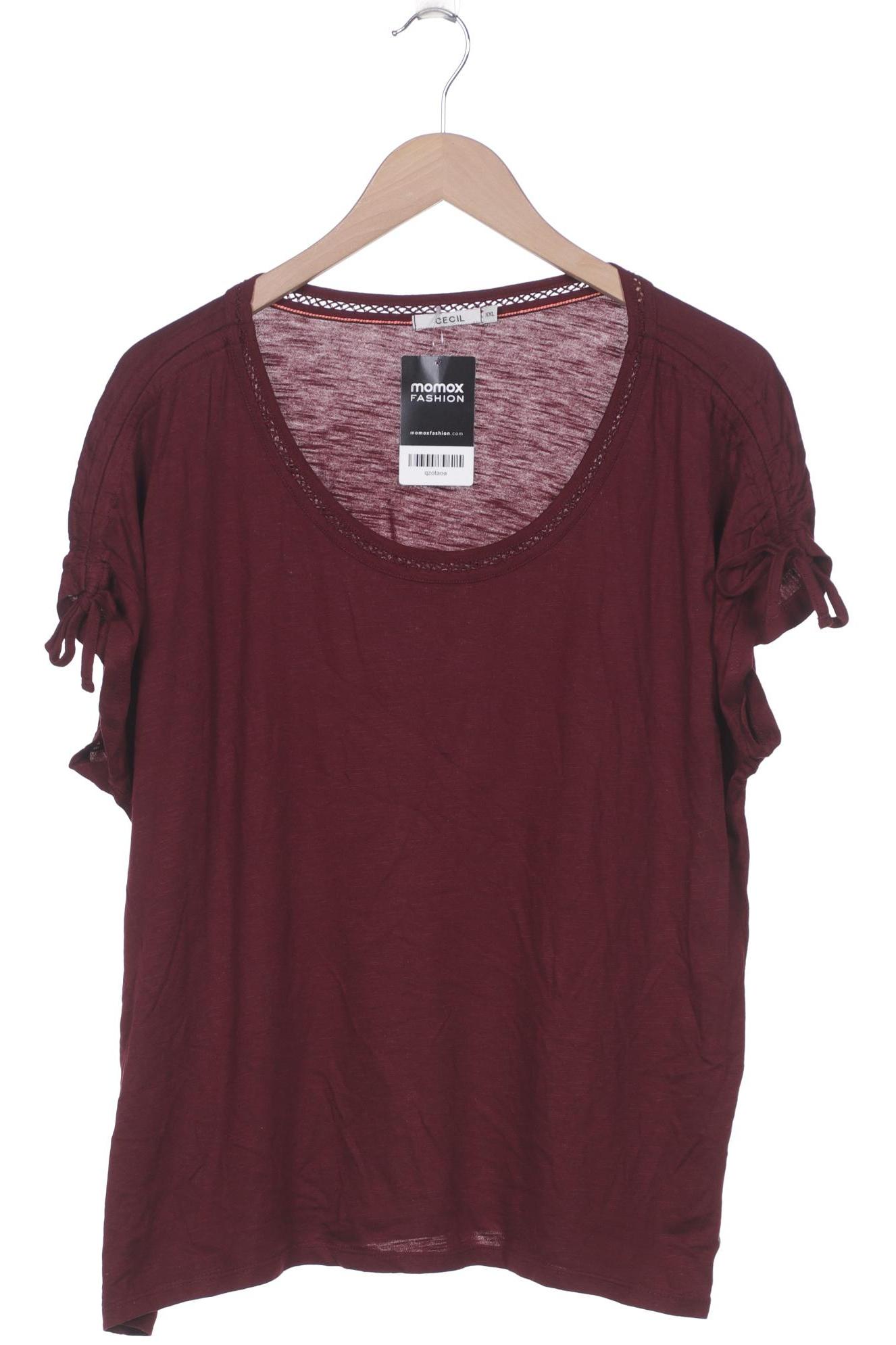 

CECIL Damen T-Shirt, bordeaux