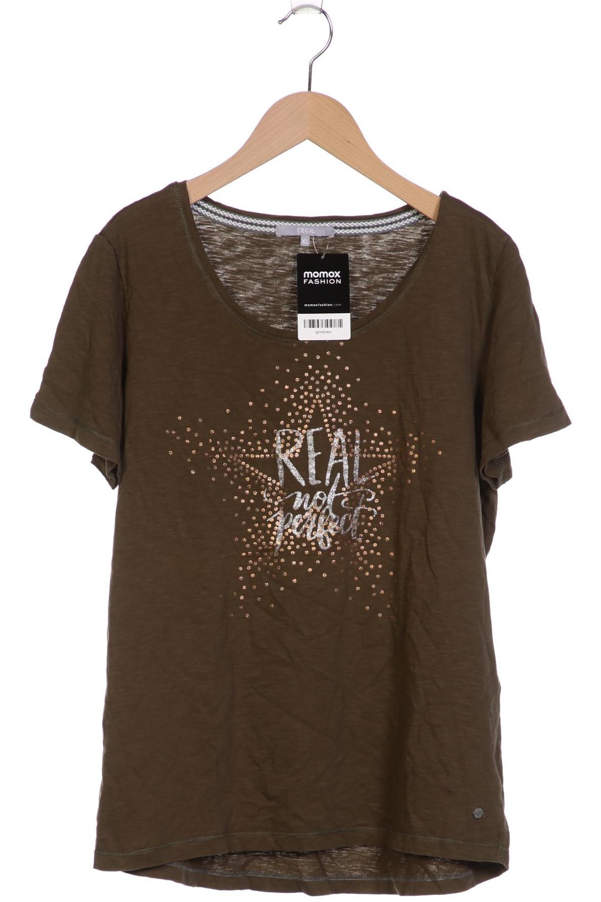 

Cecil Damen T-Shirt, grün, Gr. 44