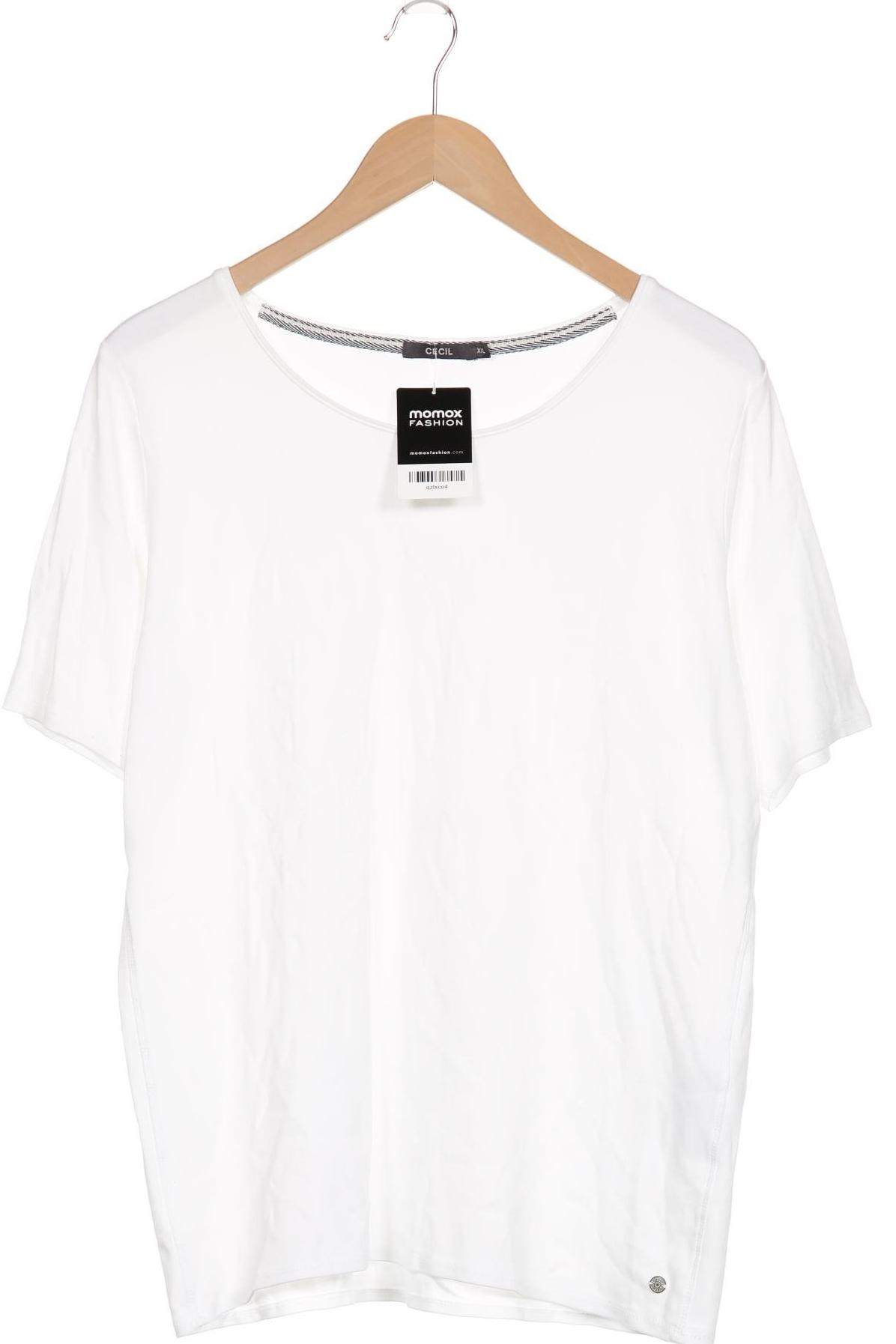 

Cecil Damen T-Shirt, weiß, Gr. 46