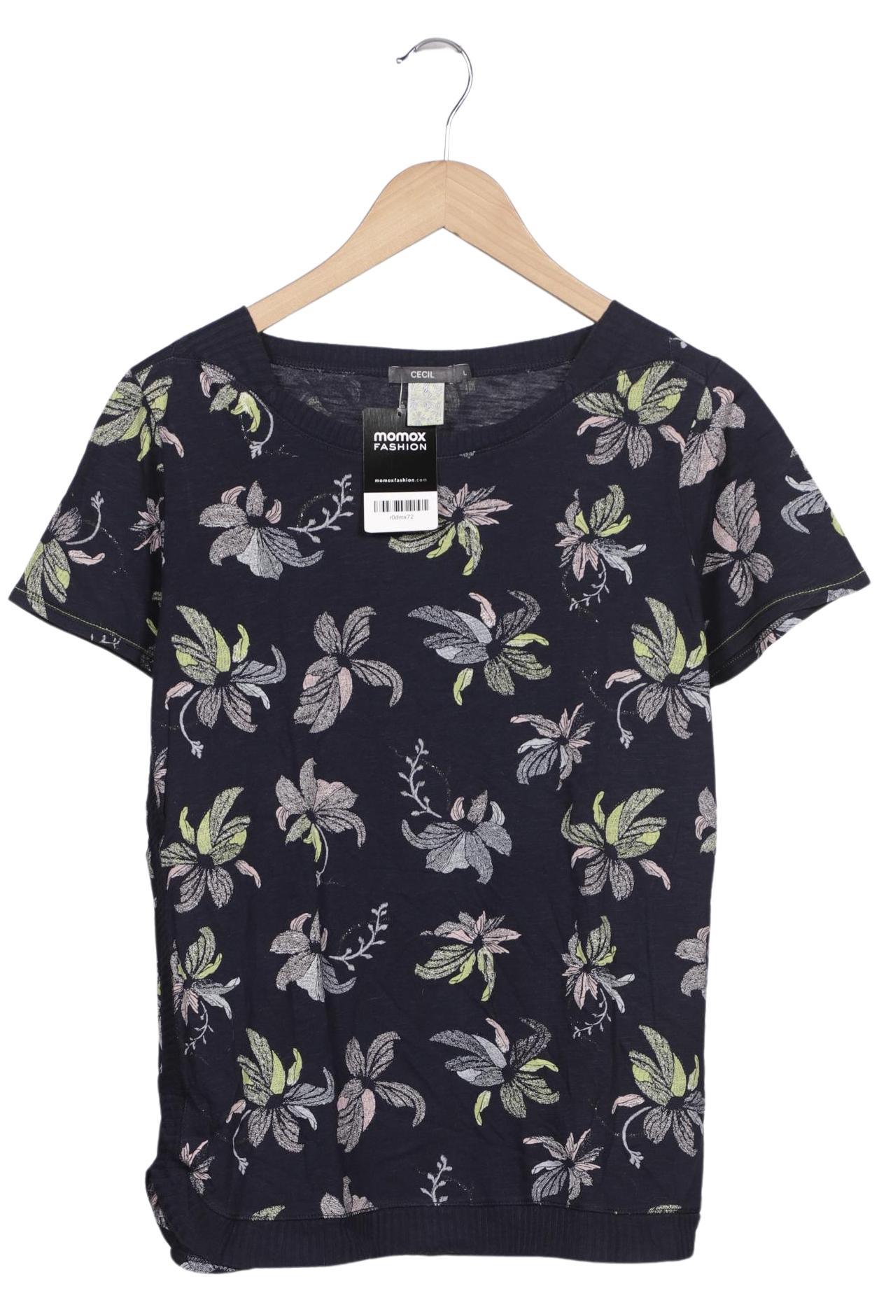 

Cecil Damen T-Shirt, marineblau, Gr. 42