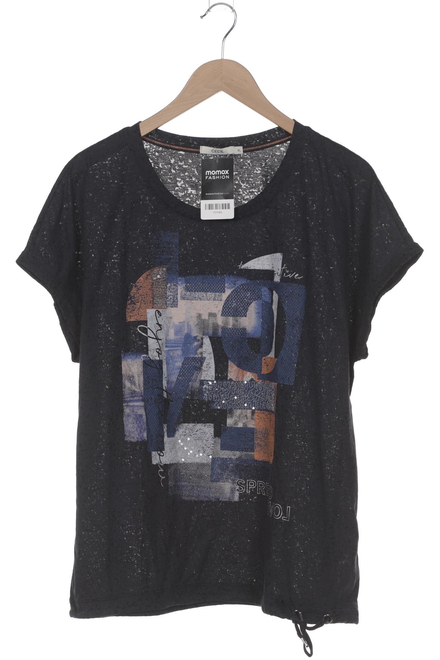 

Cecil Damen T-Shirt, marineblau, Gr. 44