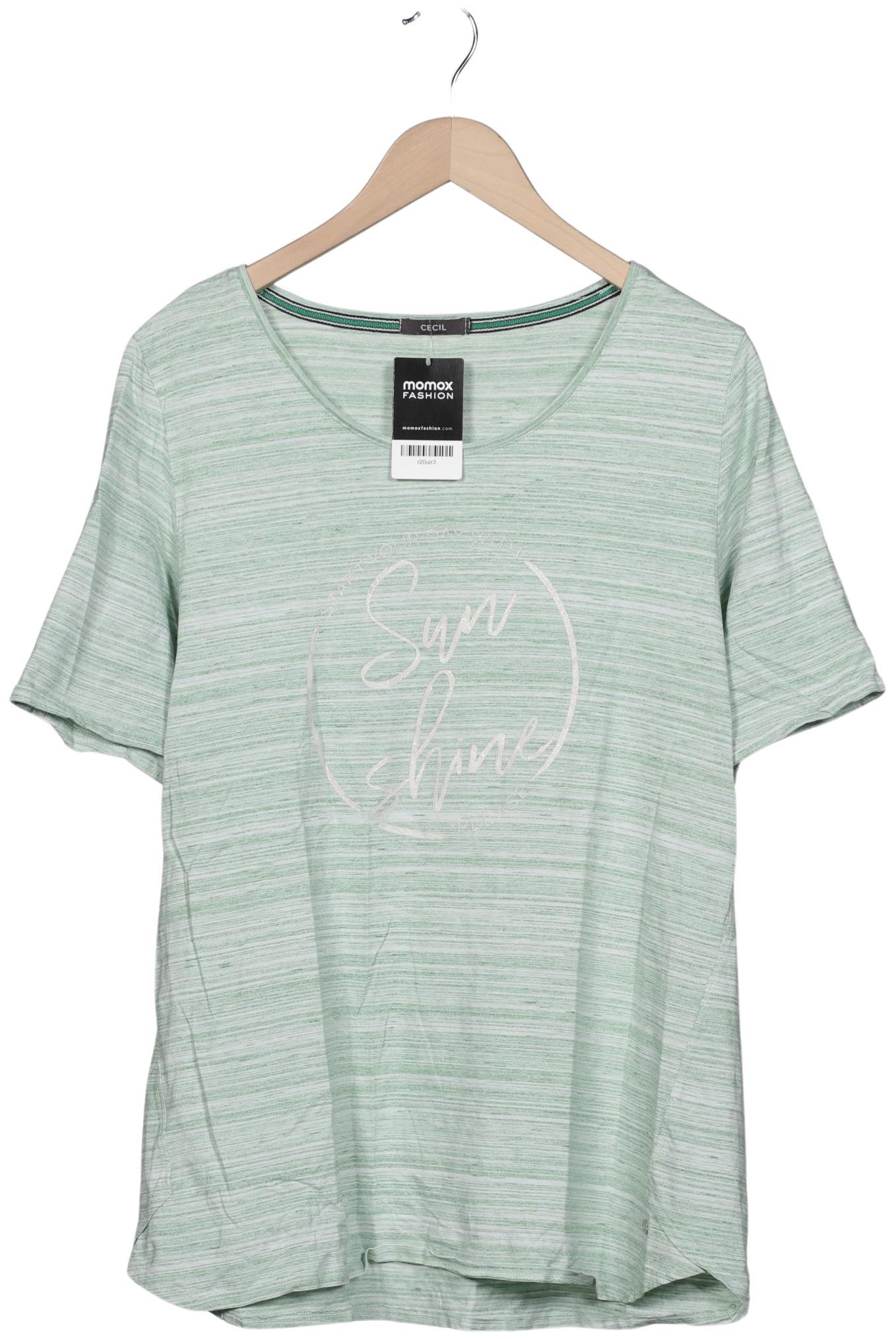 

Cecil Damen T-Shirt, hellgrün, Gr. 46