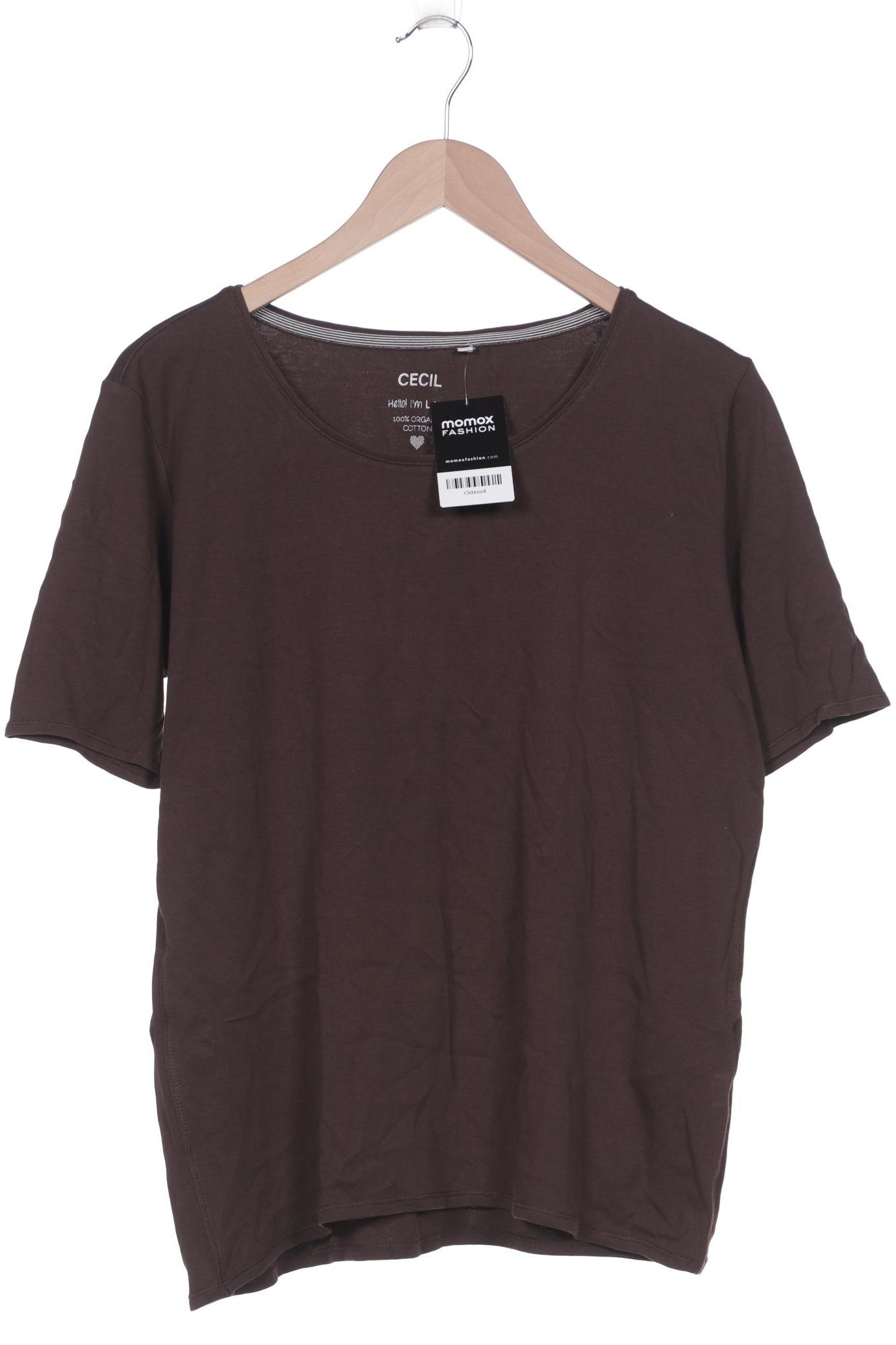 

CECIL Damen T-Shirt, braun