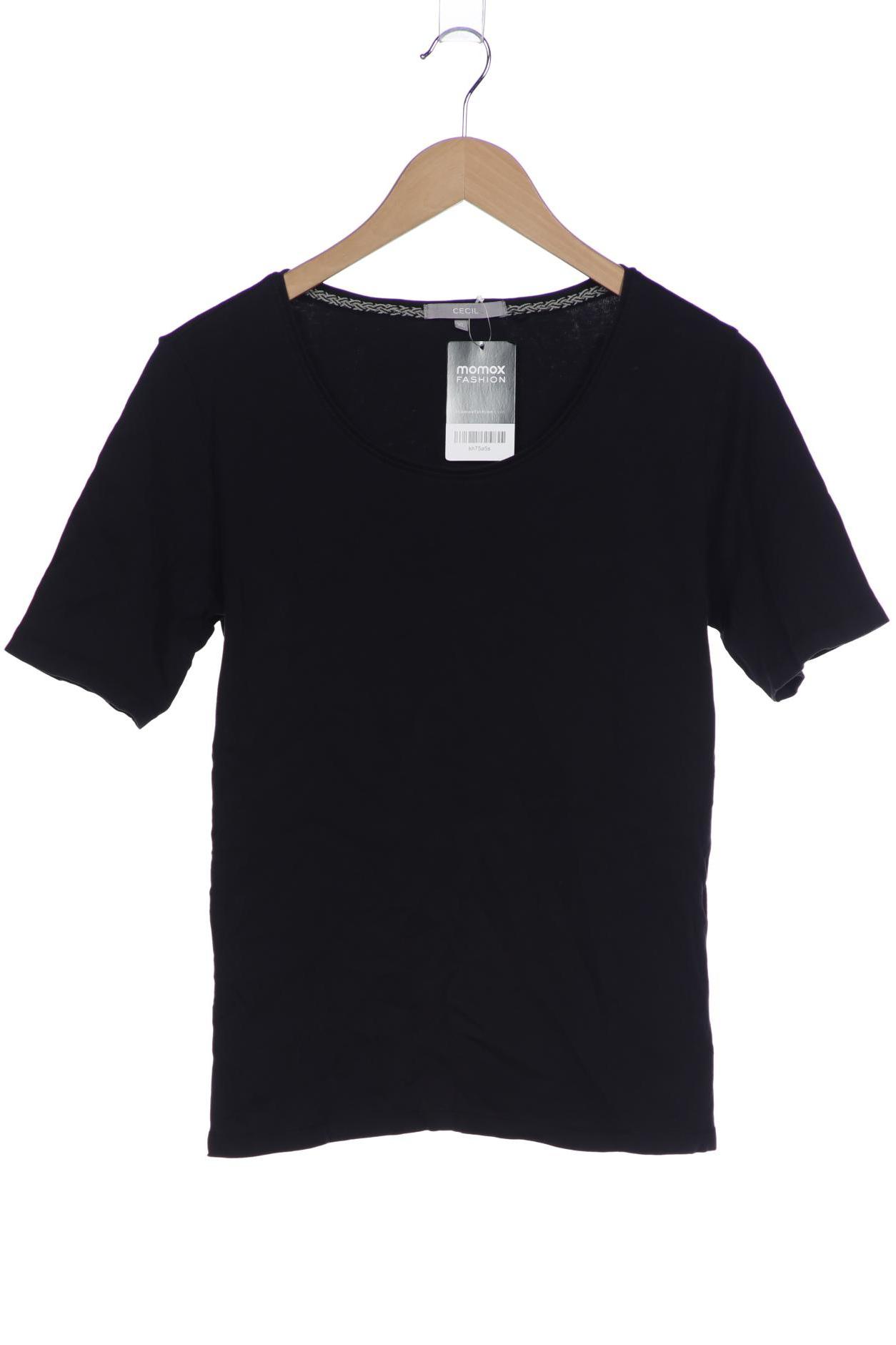 

Cecil Damen T-Shirt, schwarz, Gr. 44