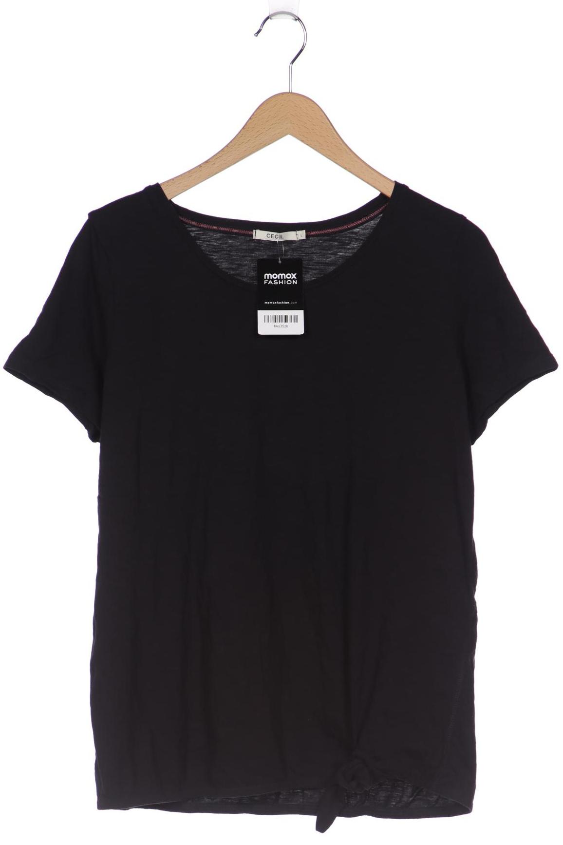 

CECIL Damen T-Shirt, schwarz