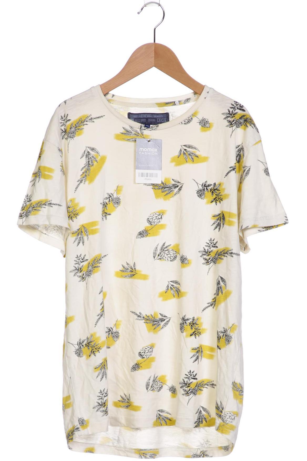 

Cecil Damen T-Shirt, cremeweiß, Gr. 44
