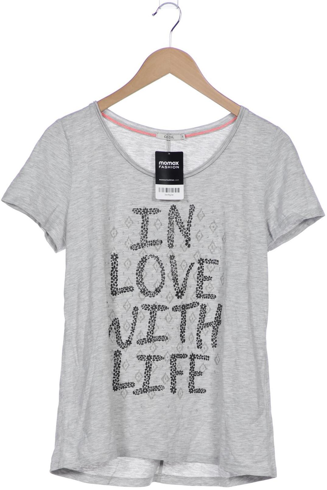 

Cecil Damen T-Shirt, grau, Gr. 38
