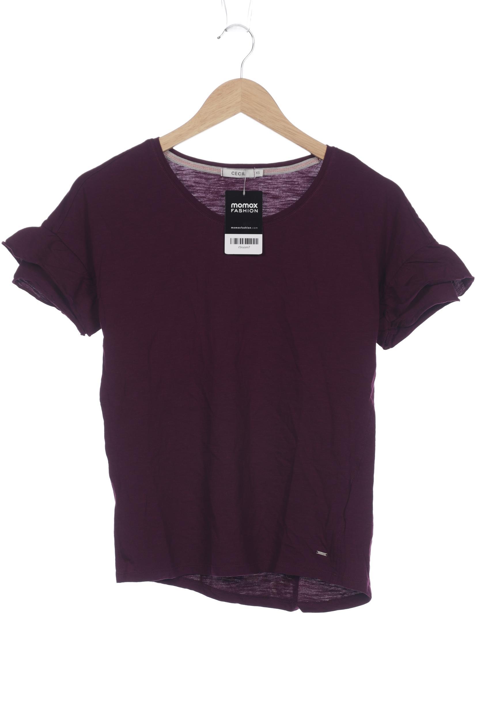 

Cecil Damen T-Shirt, flieder, Gr. 34