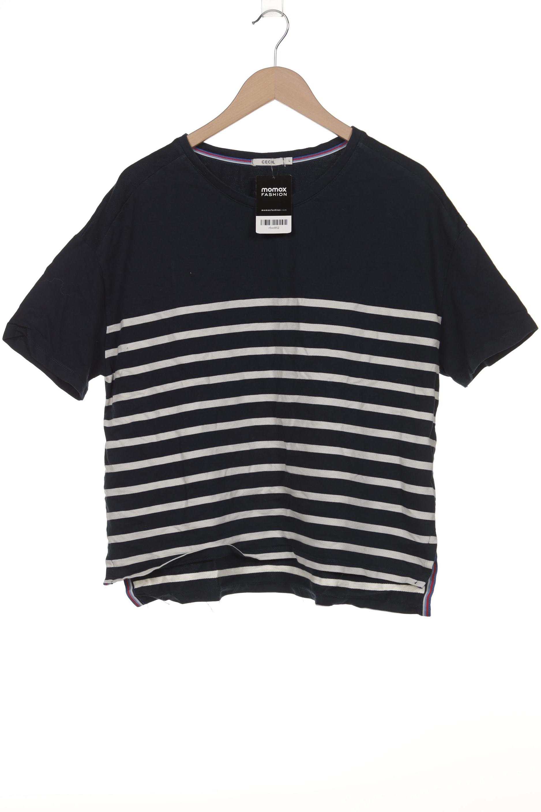 

CECIL Damen T-Shirt, marineblau