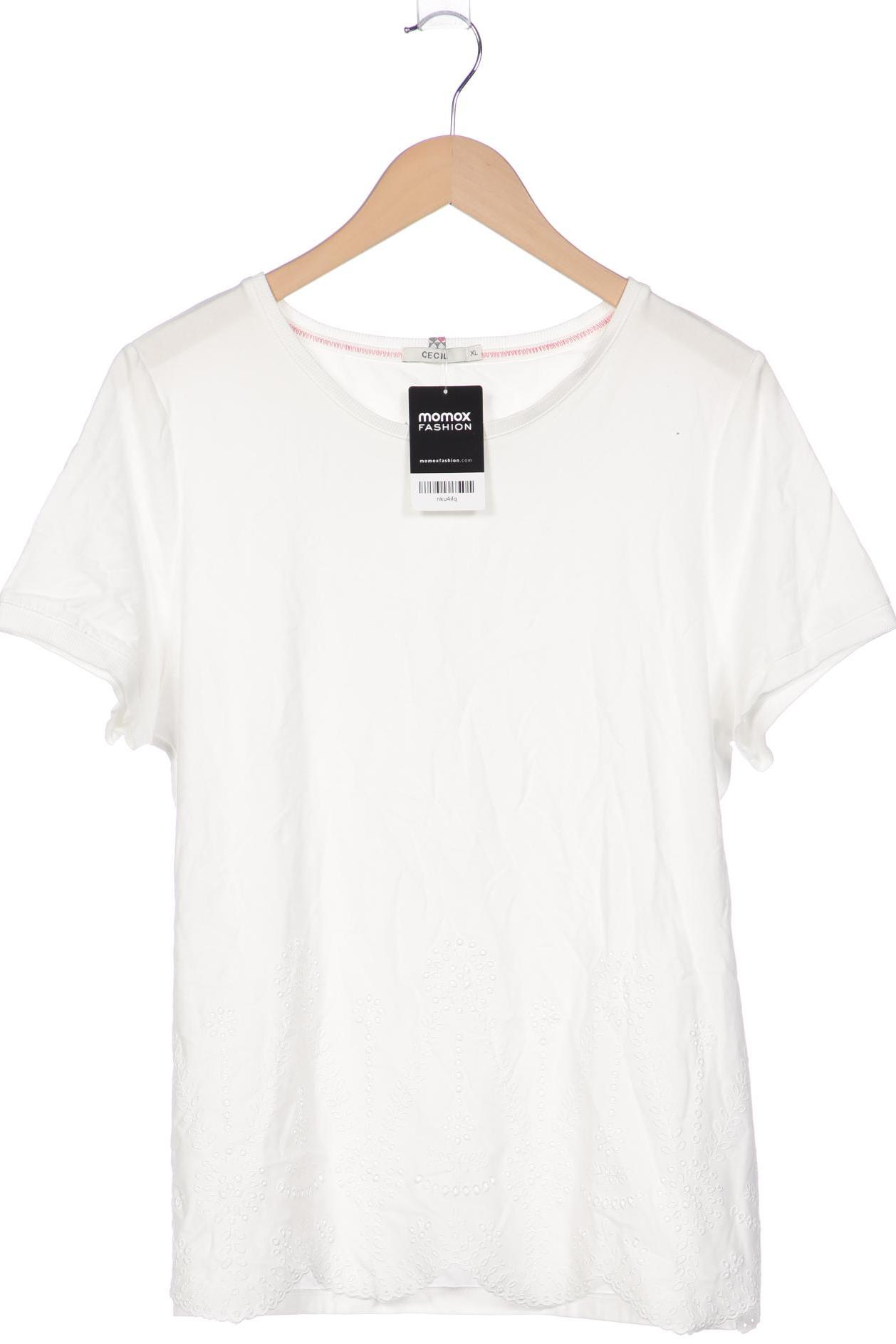 

CECIL Damen T-Shirt, weiß
