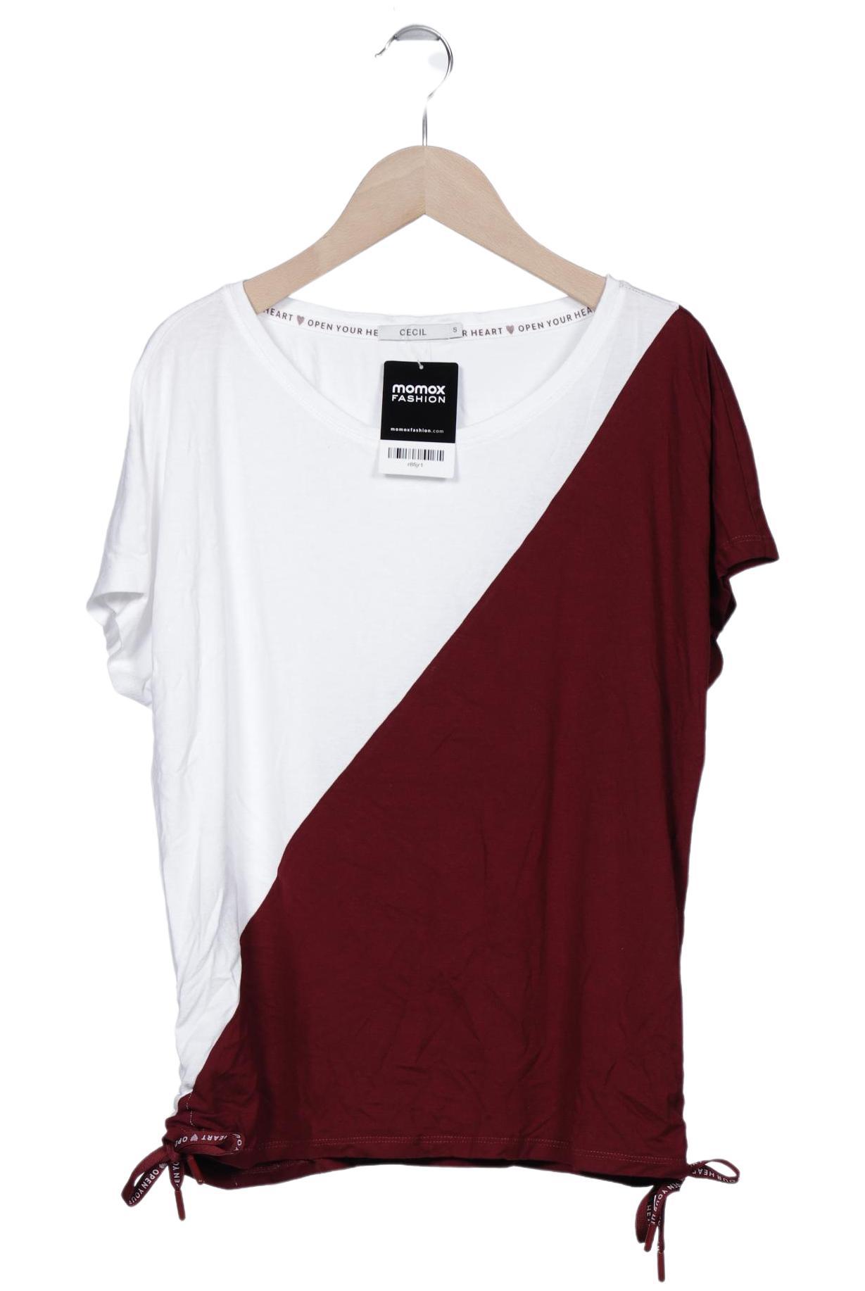 

Cecil Damen T-Shirt, bordeaux, Gr. 36