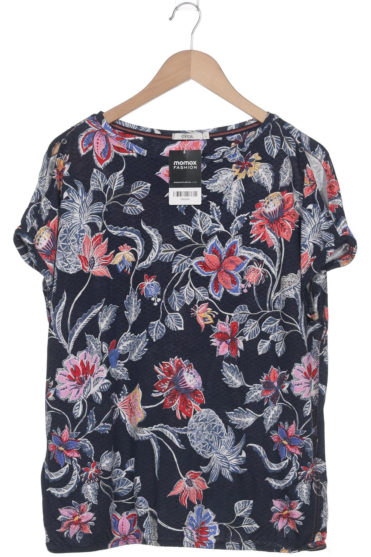 

Cecil Damen T-Shirt, marineblau, Gr. 42