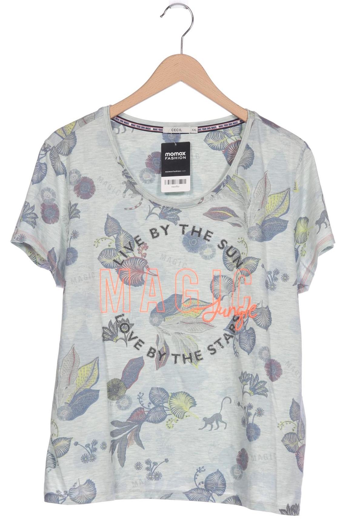 

Cecil Damen T-Shirt, hellblau, Gr. 46
