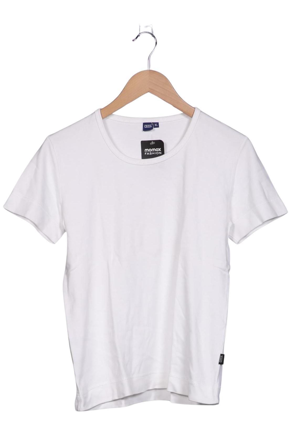 

Cecil Damen T-Shirt, weiß, Gr. 44