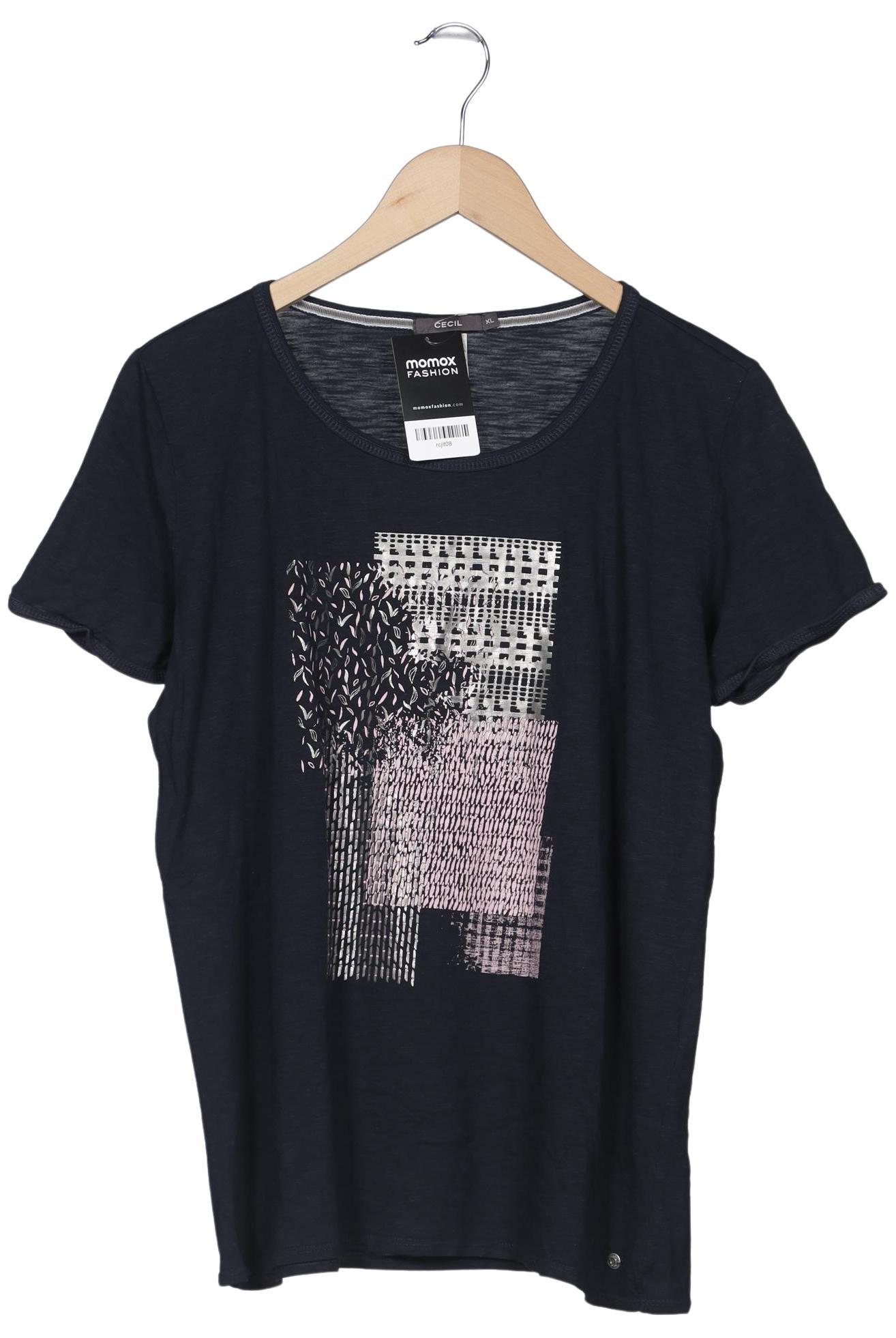 

Cecil Damen T-Shirt, marineblau, Gr. 44