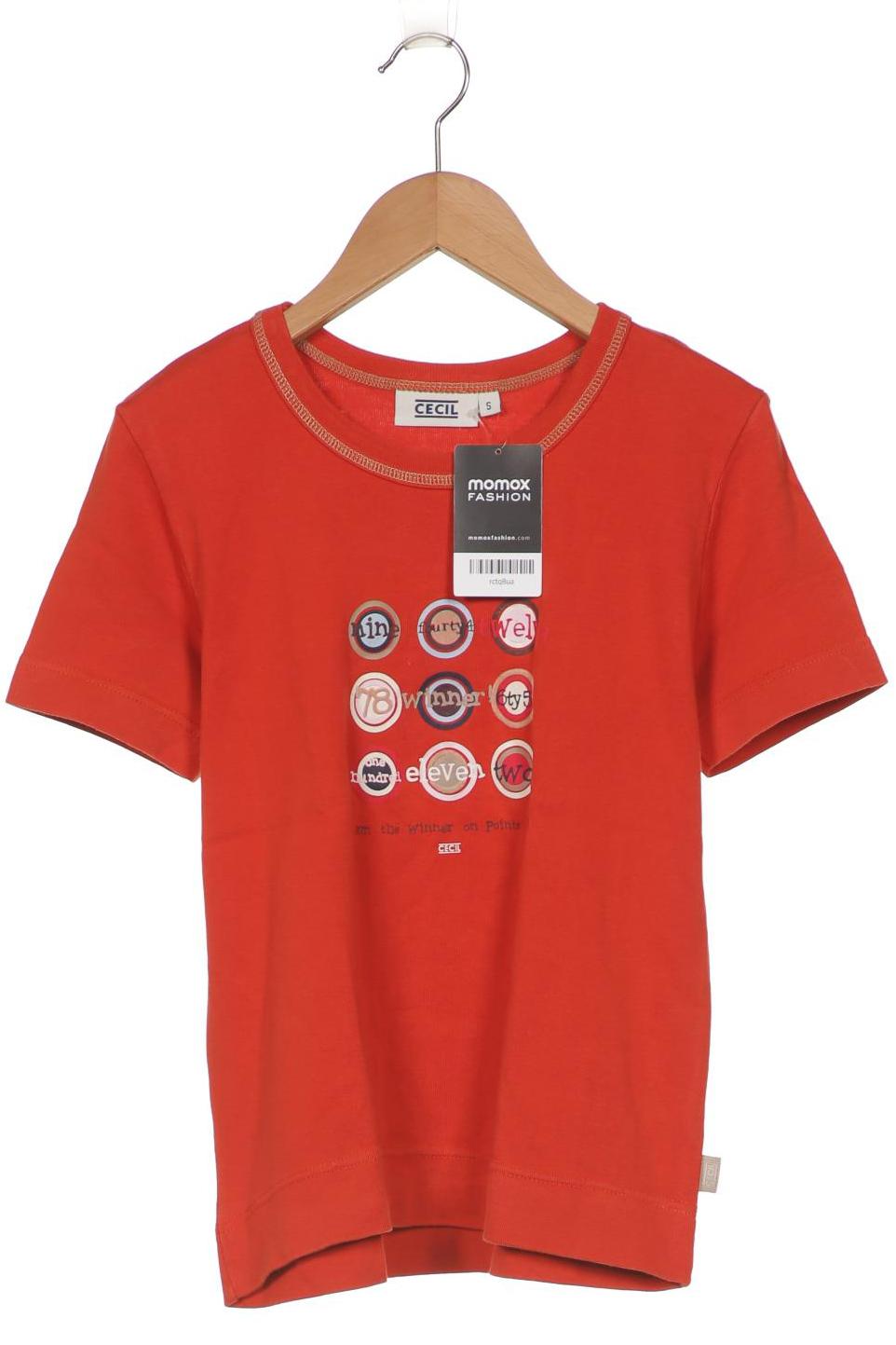 

CECIL Damen T-Shirt, orange
