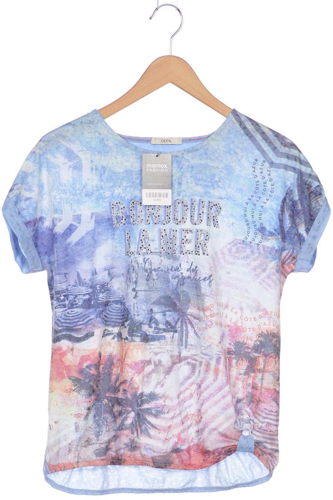 

Cecil Damen T-Shirt, hellblau, Gr. 38