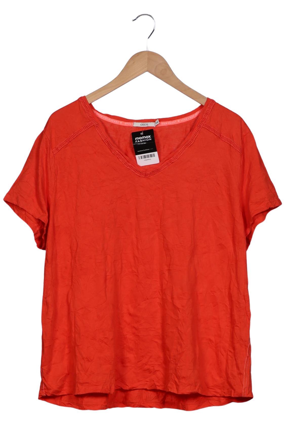 

Cecil Damen T-Shirt, orange, Gr. 46