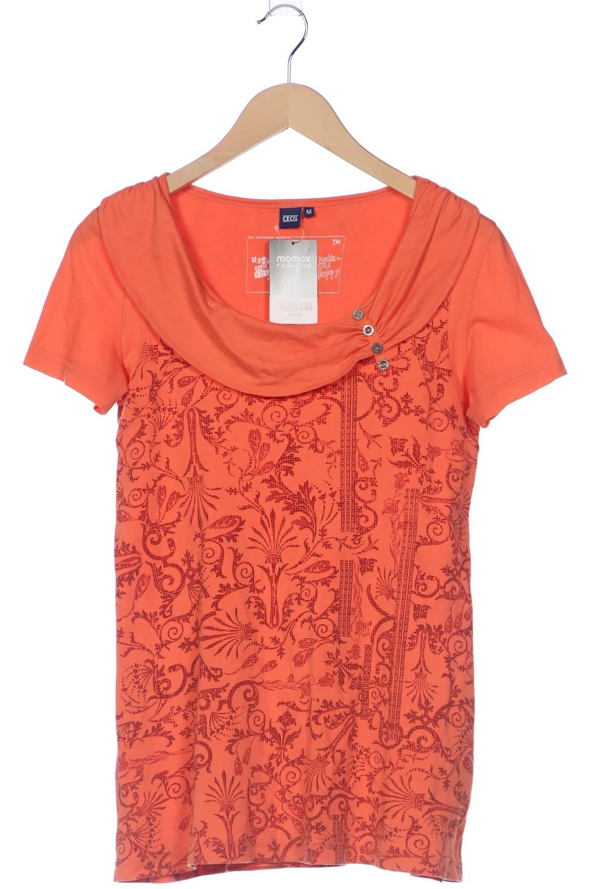 

Cecil Damen T-Shirt, orange, Gr. 38