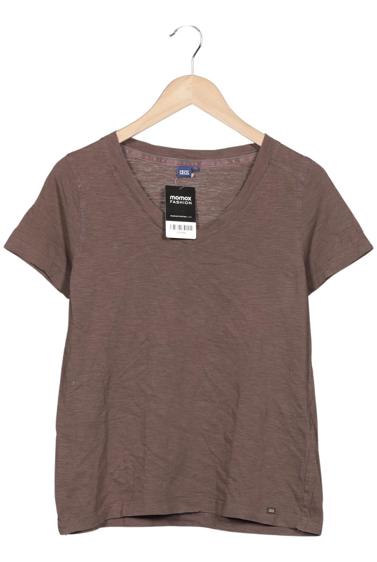 

Cecil Damen T-Shirt, braun, Gr. 42
