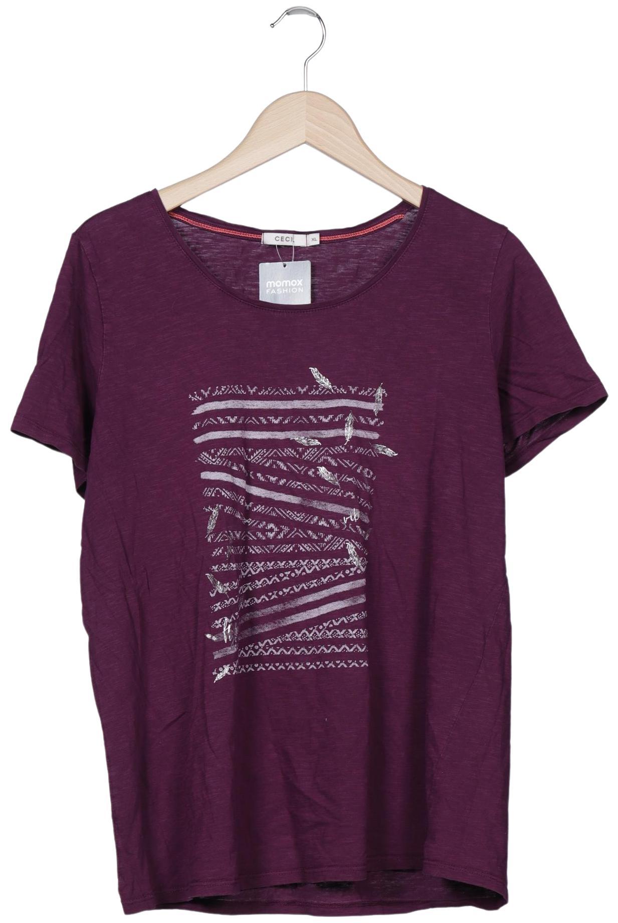 

Cecil Damen T-Shirt, flieder, Gr. 44