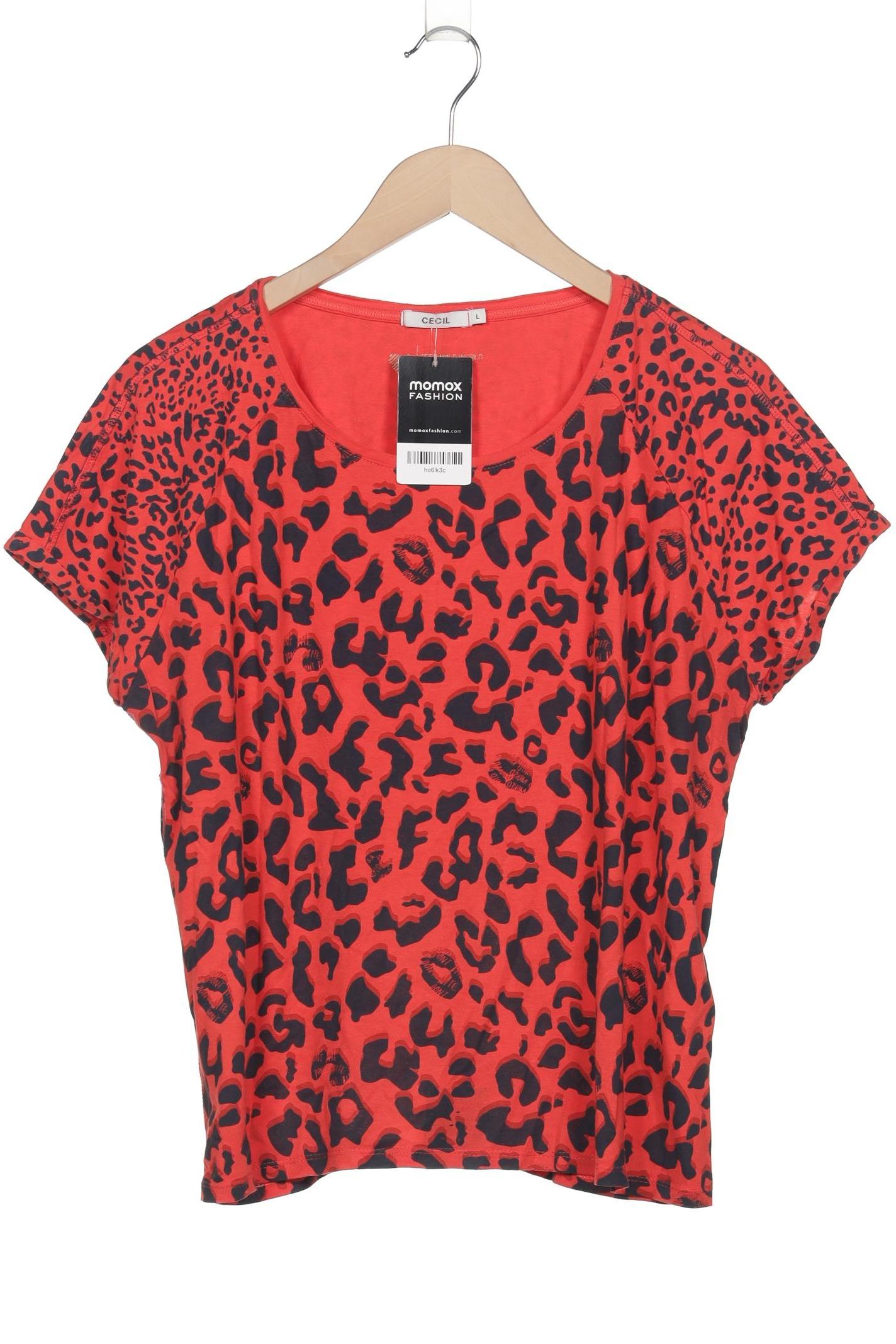 

Cecil Damen T-Shirt, rot, Gr. 42