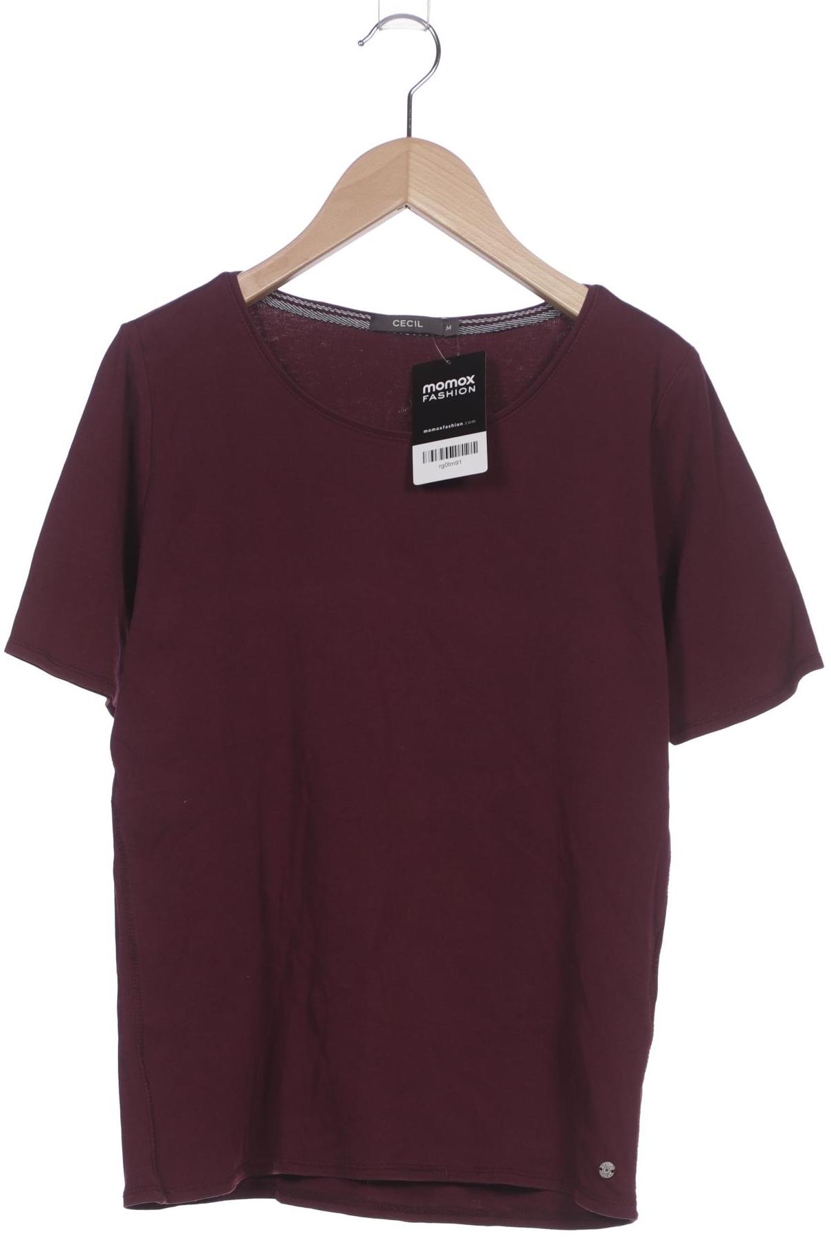 

Cecil Damen T-Shirt, bordeaux, Gr. 38