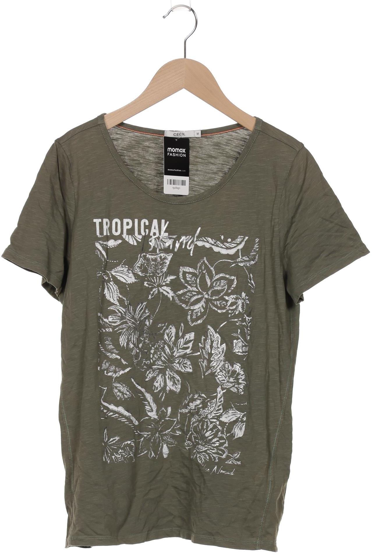 

Cecil Damen T-Shirt, grün, Gr. 38