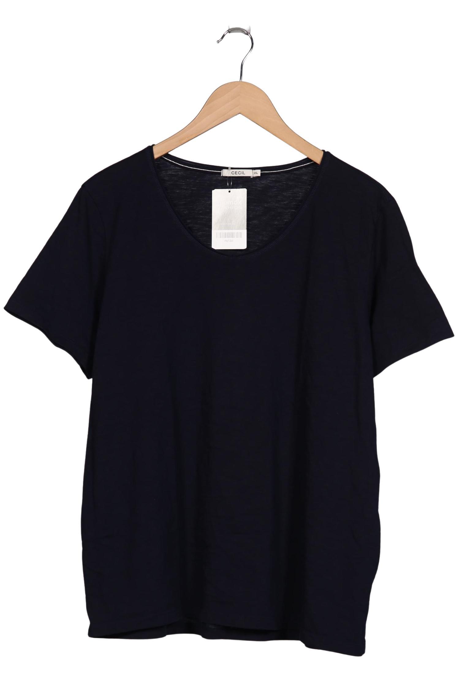 

Cecil Damen T-Shirt, marineblau, Gr. 46