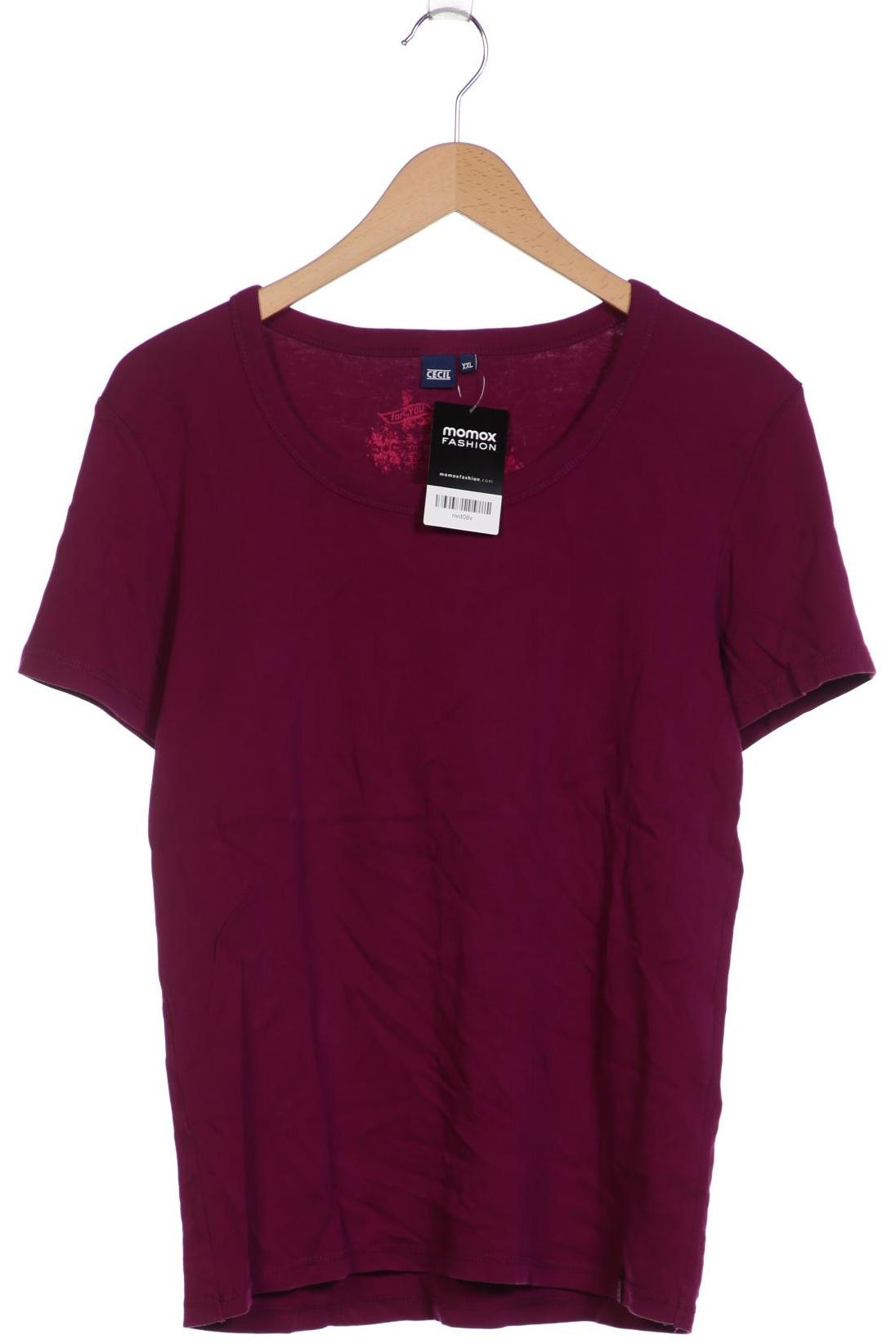 

Cecil Damen T-Shirt, bordeaux, Gr. 46