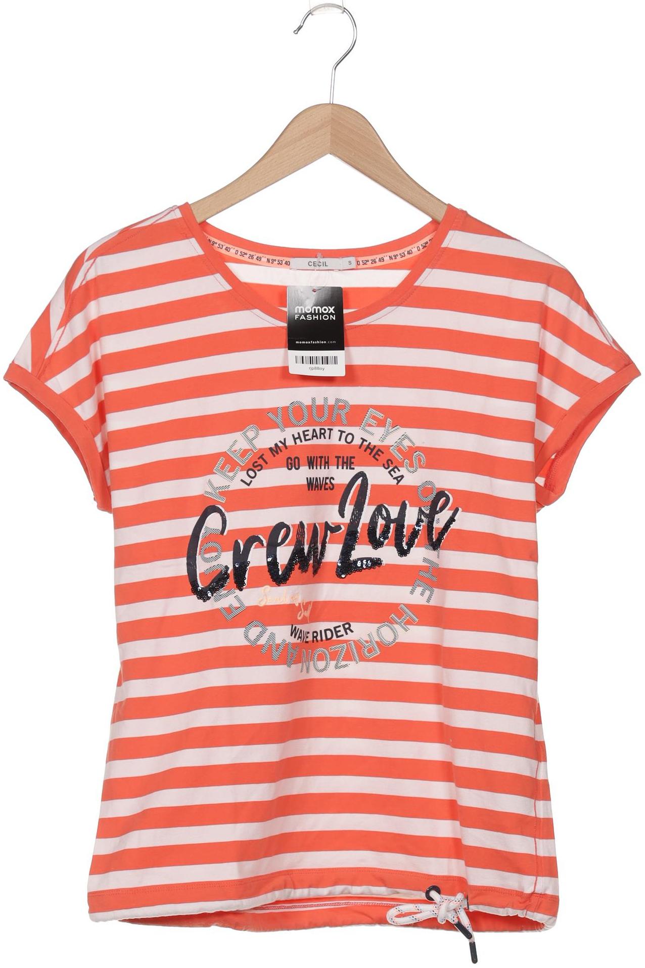 

Cecil Damen T-Shirt, rot, Gr. 36
