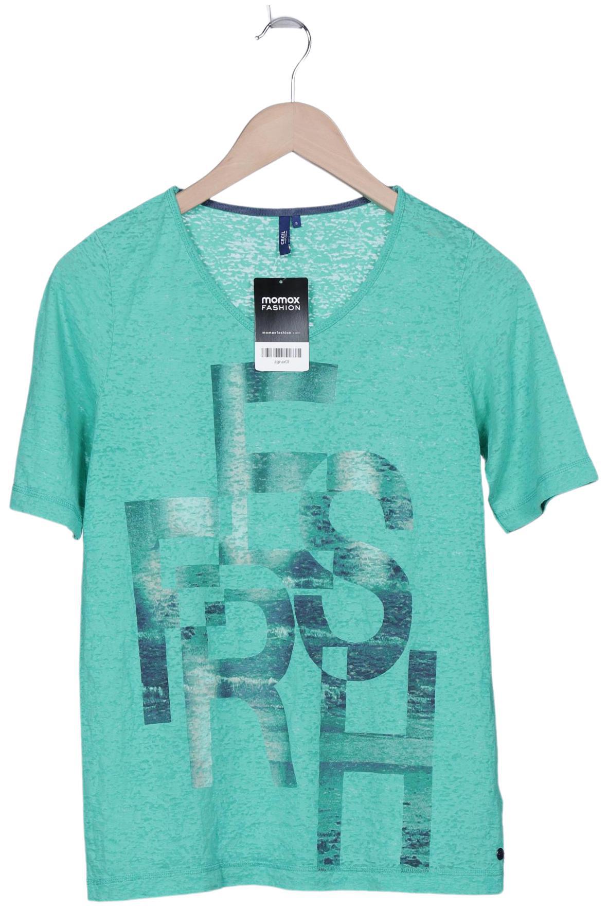 

Cecil Damen T-Shirt, grün, Gr. 36