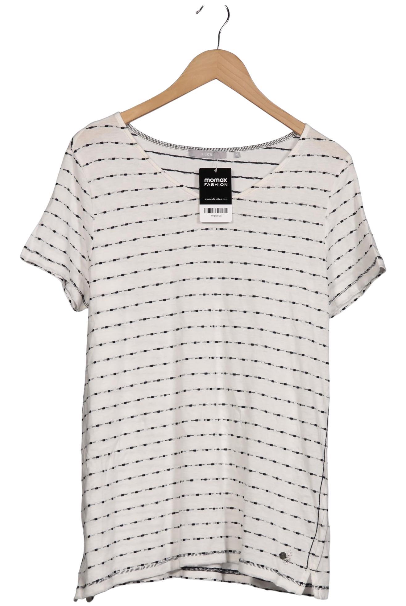 

Cecil Damen T-Shirt, weiß, Gr. 44