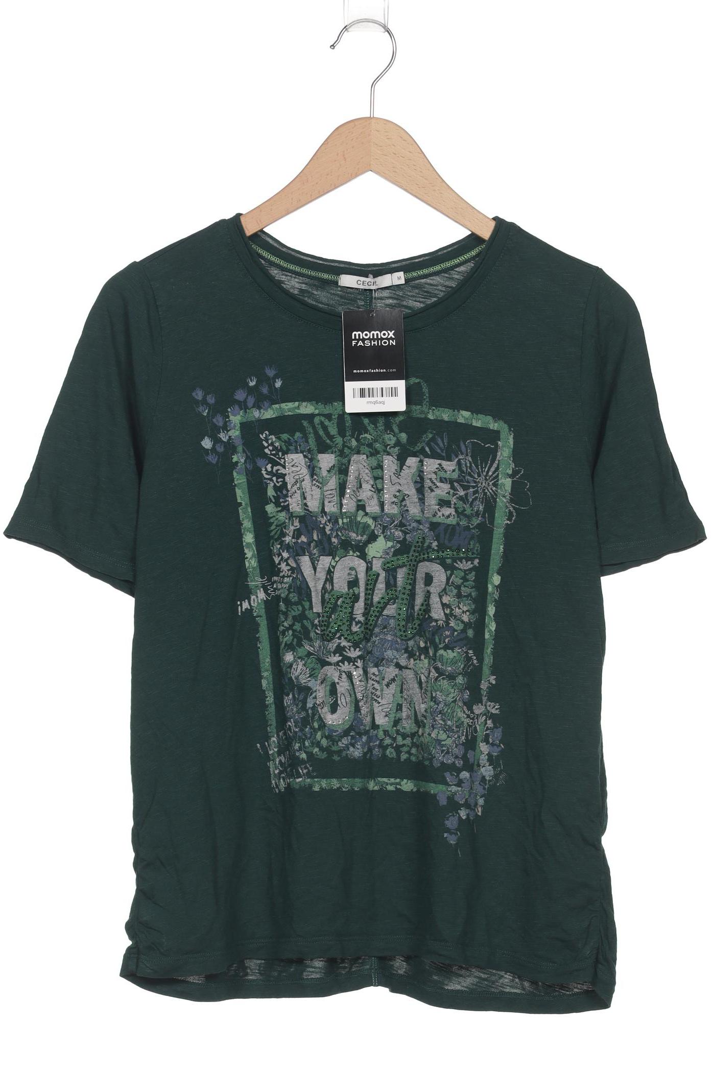 

Cecil Damen T-Shirt, grün, Gr. 38