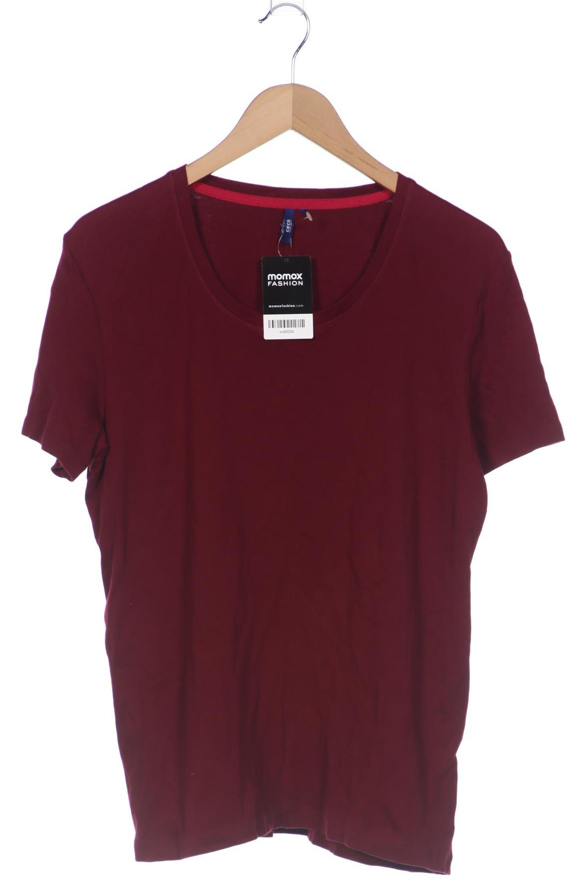 

Cecil Damen T-Shirt, bordeaux, Gr. 46