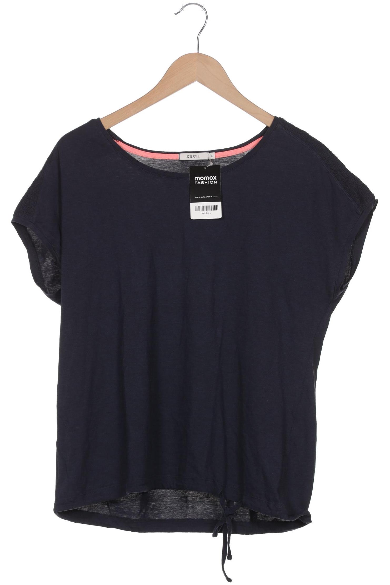 

Cecil Damen T-Shirt, marineblau, Gr. 42