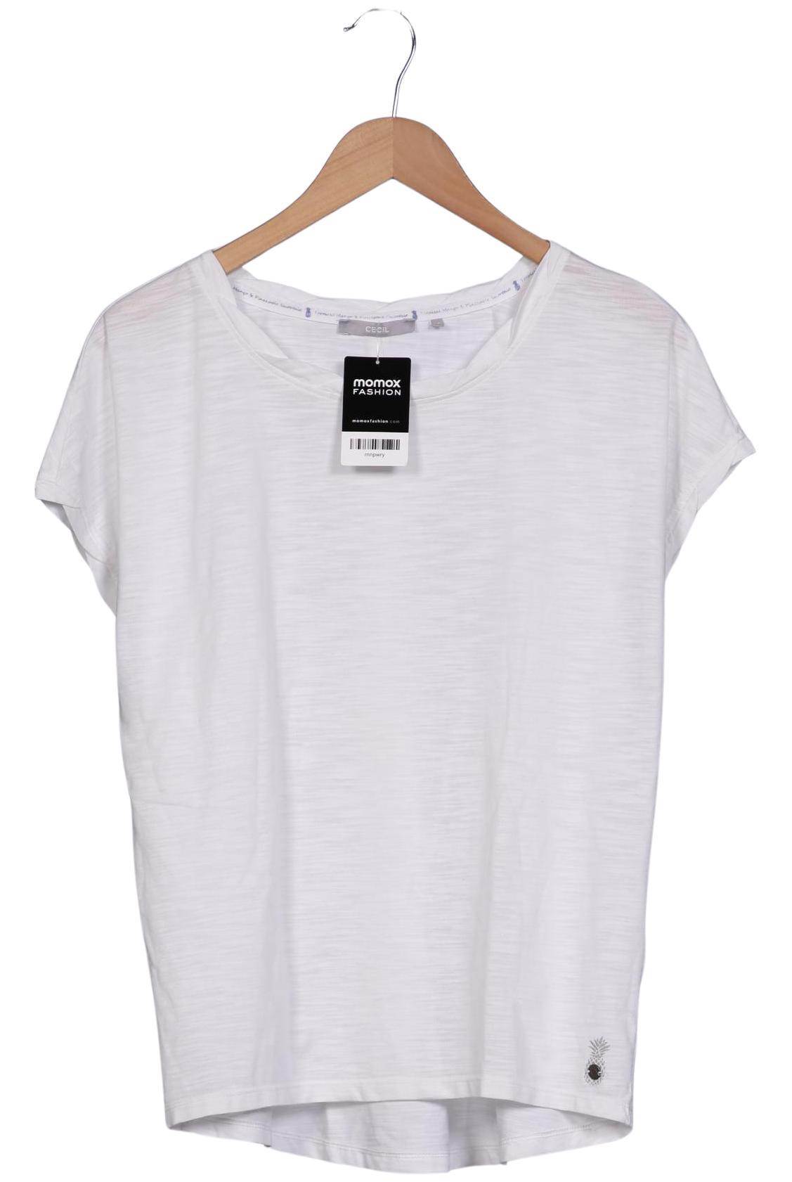 

Cecil Damen T-Shirt, weiß, Gr. 38