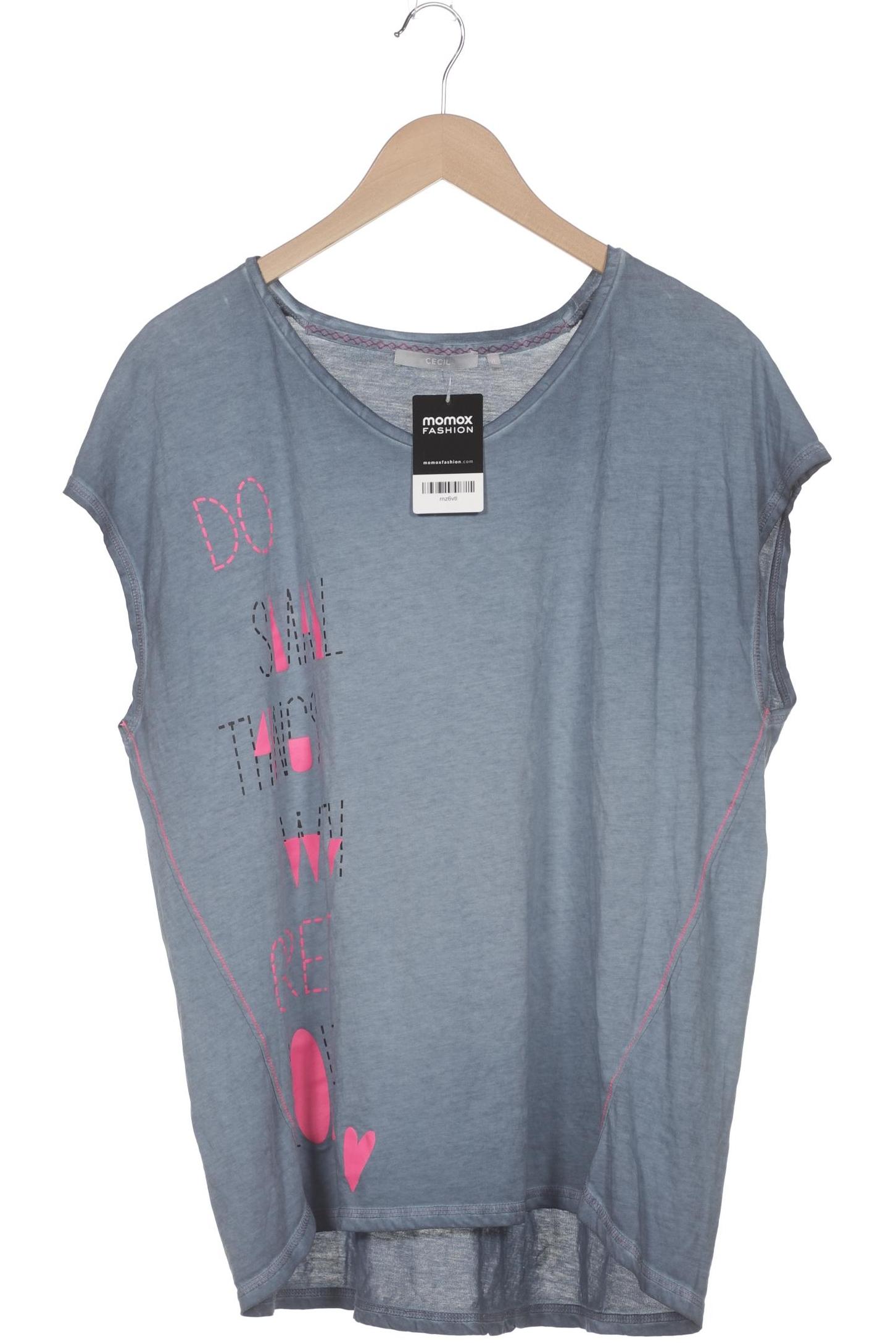

Cecil Damen T-Shirt, blau, Gr. 44