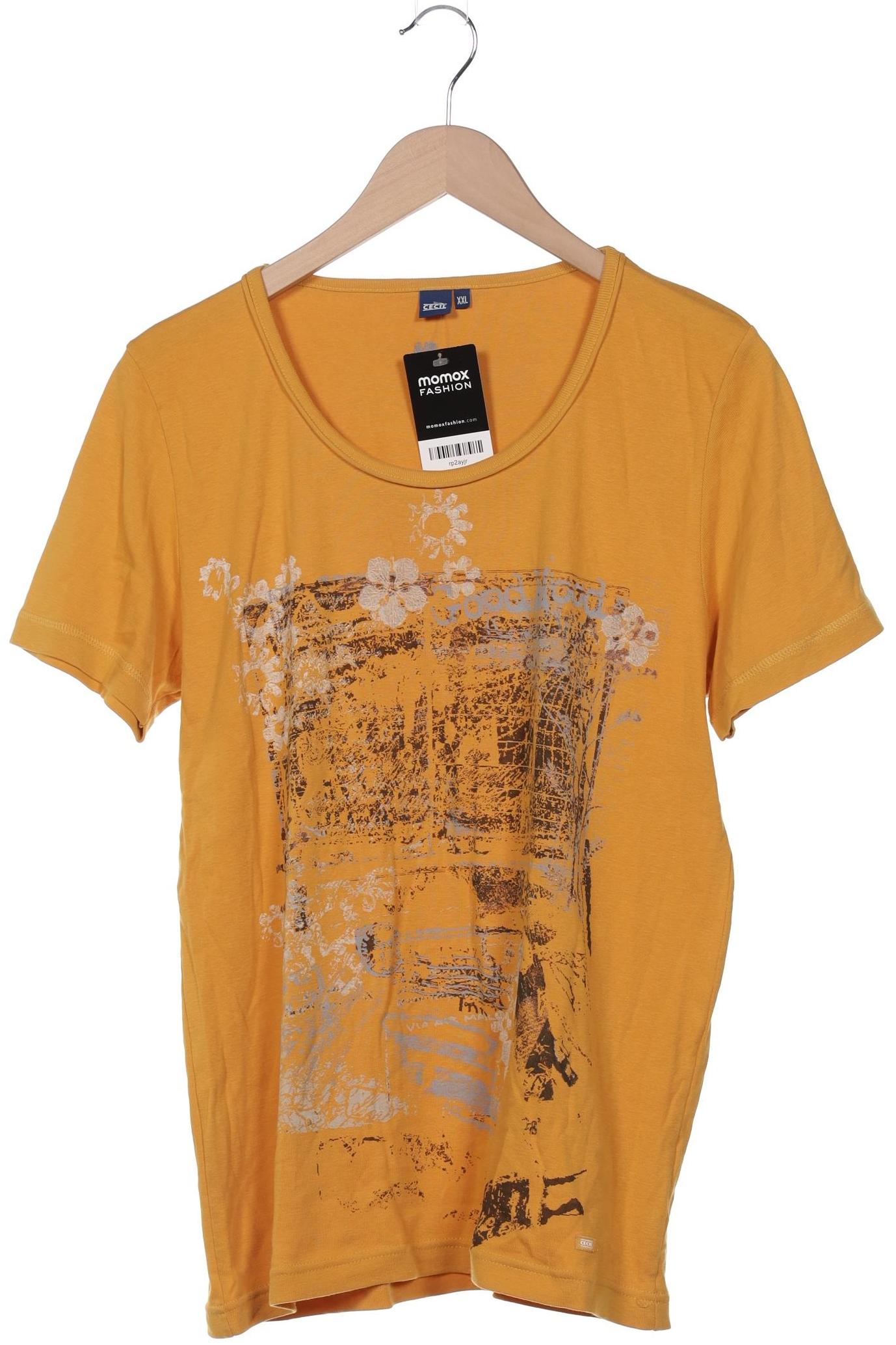 

Cecil Damen T-Shirt, orange, Gr. 46