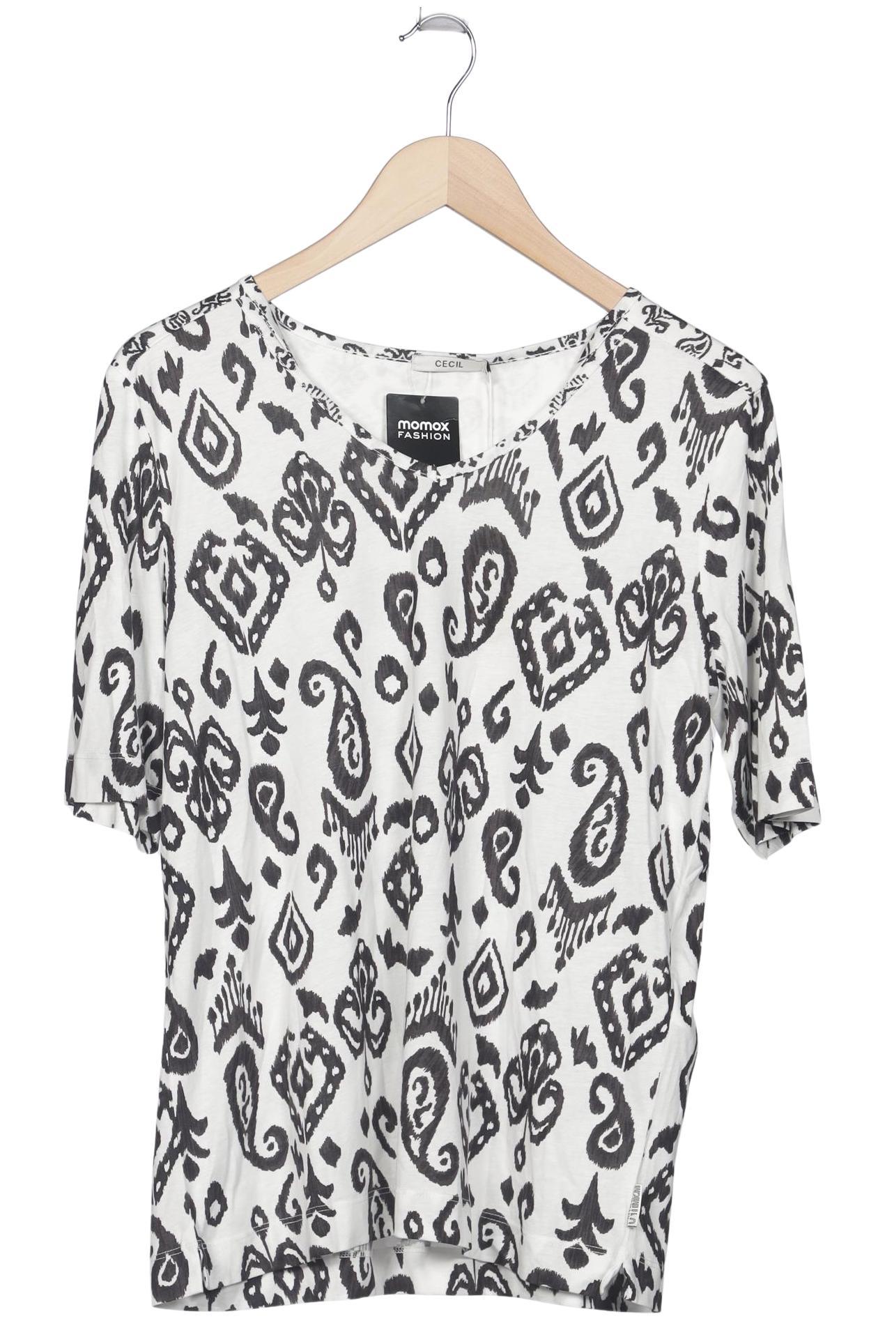 

Cecil Damen T-Shirt, weiß, Gr. 38